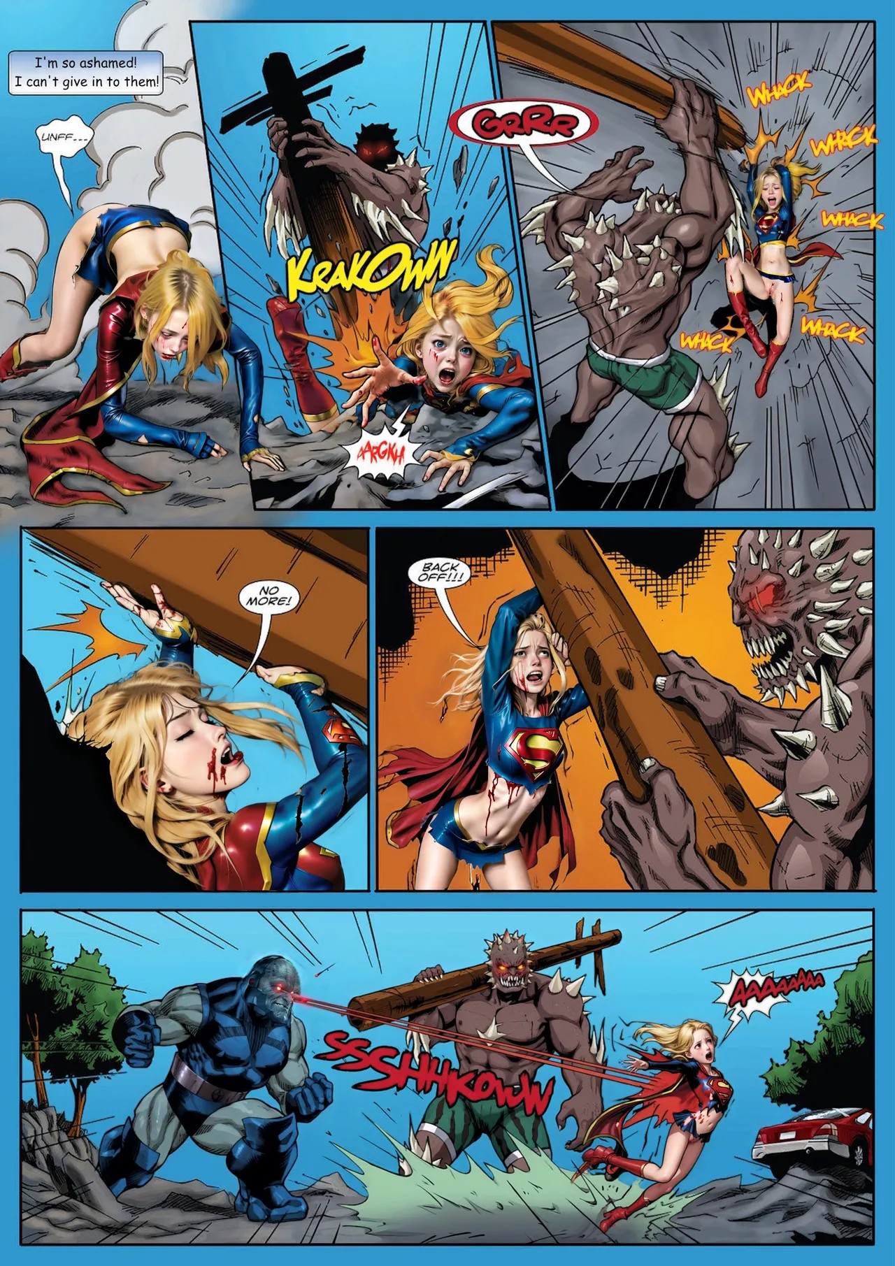 Supergirl's Last Stand: Reimagined Porn Comic english 11