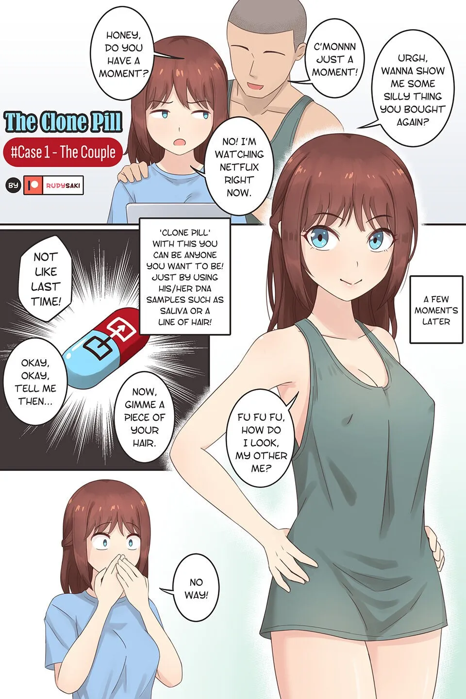 The Clone Pill: The Couple [Rudy Saki] - English - Porn Comic