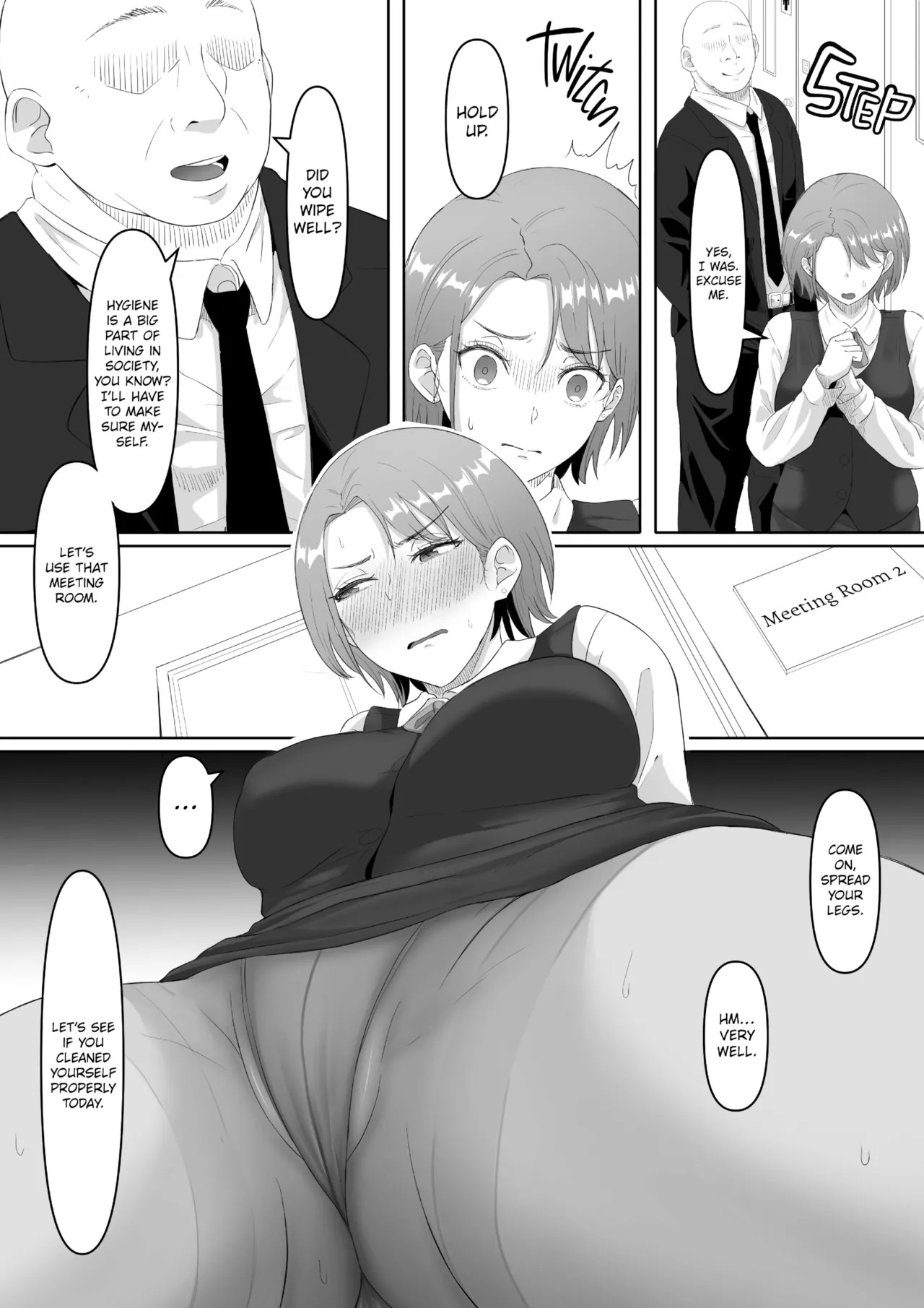 The Submissive Office Lady Porn Comic english 21