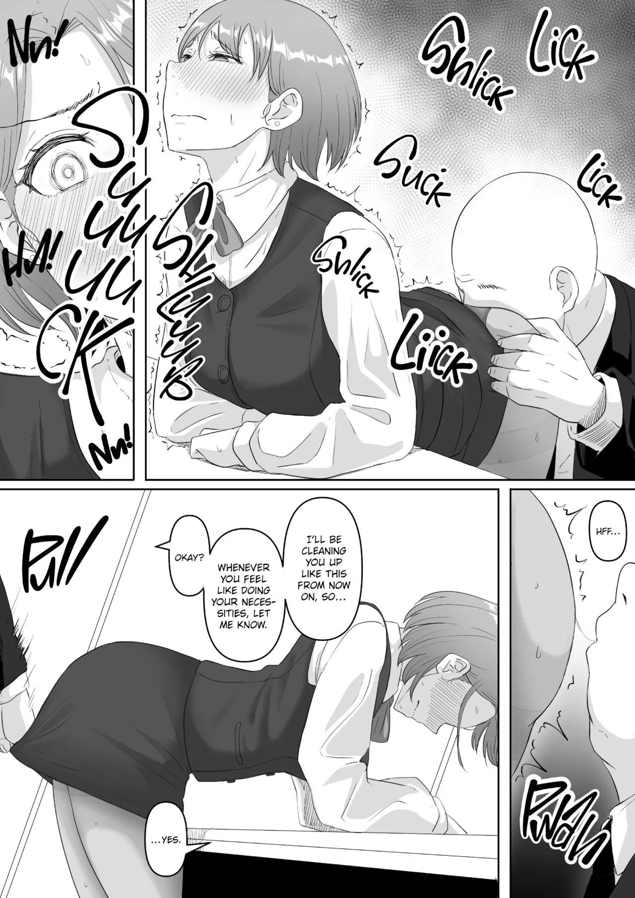 The Submissive Office Lady Porn Comic english 25