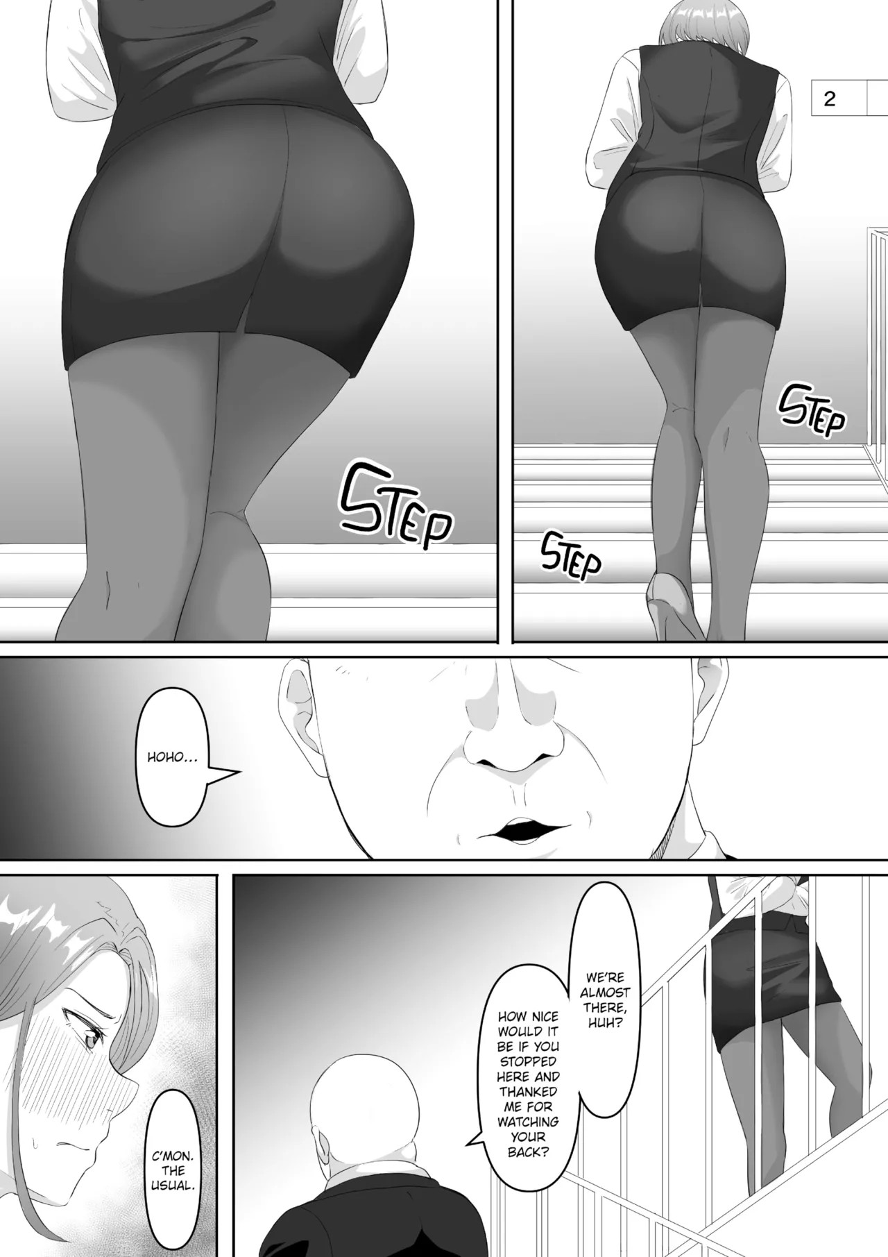 The Submissive Office Lady Porn Comic english 27