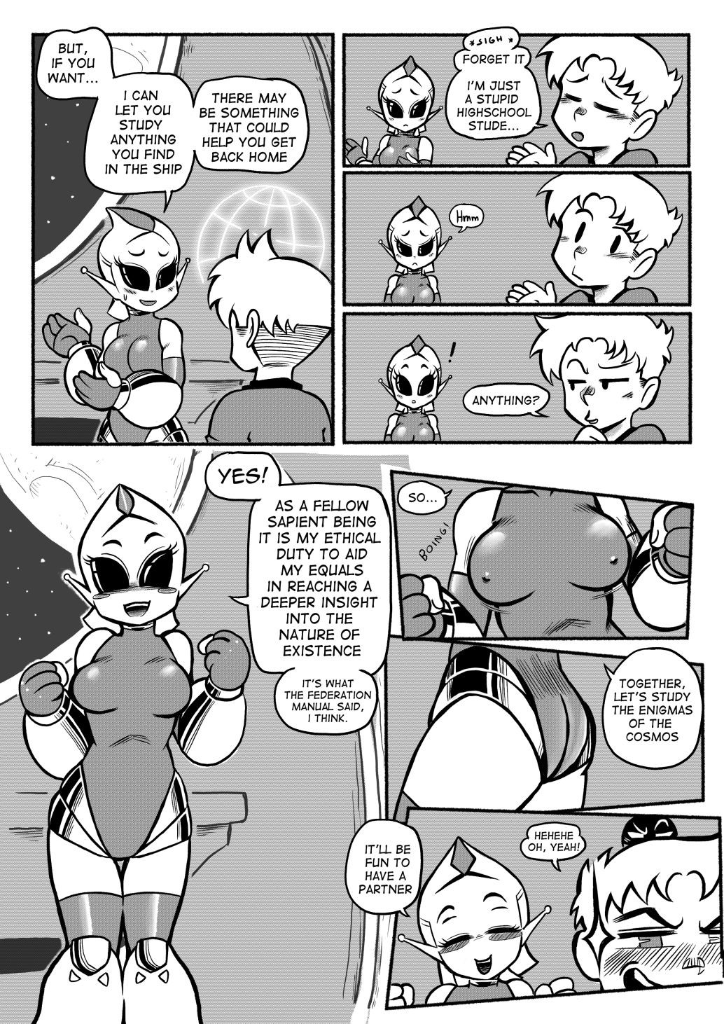 Abducted! By Mr.E Porn Comic english 11