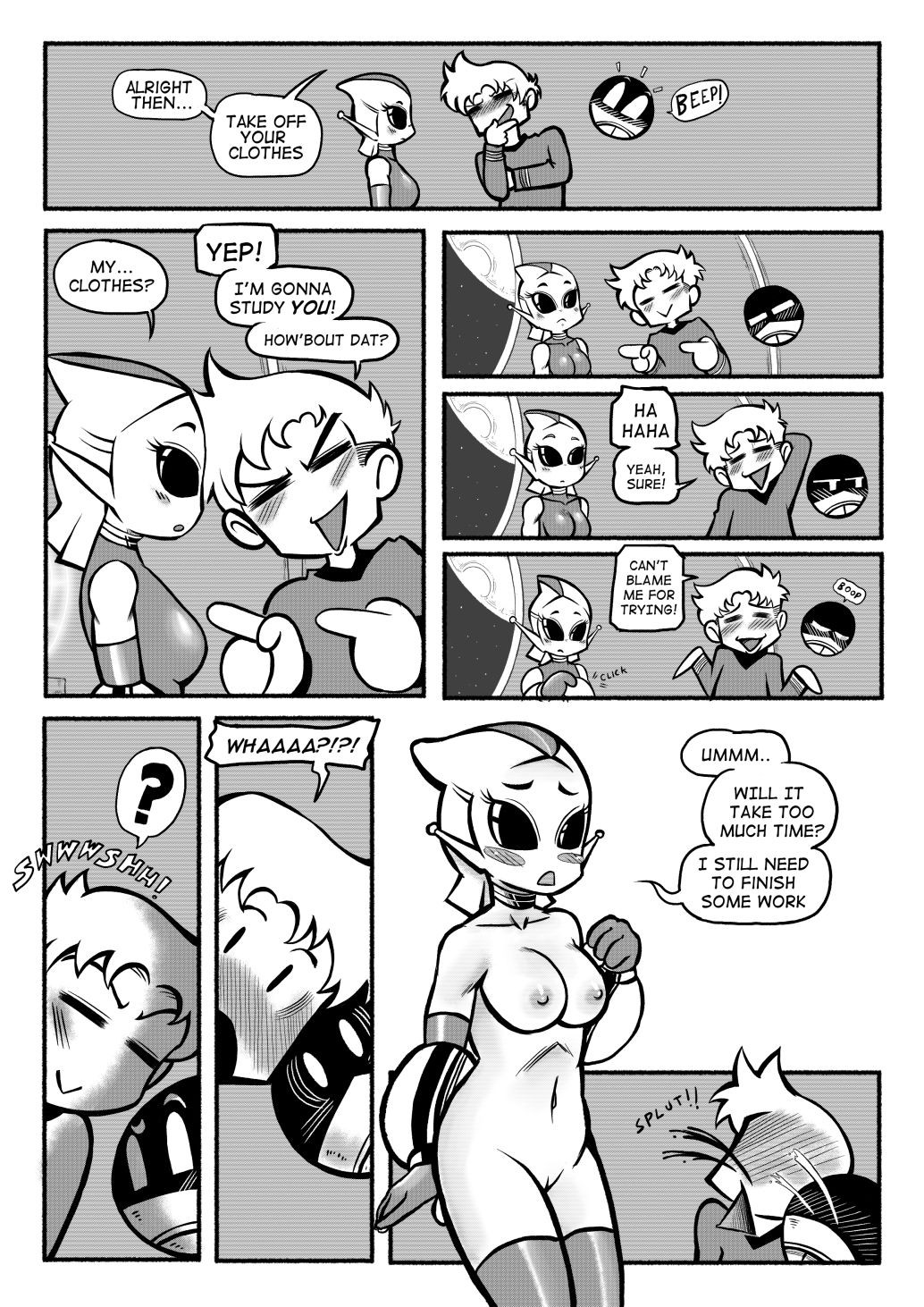 Abducted! By Mr.E Porn Comic english 12