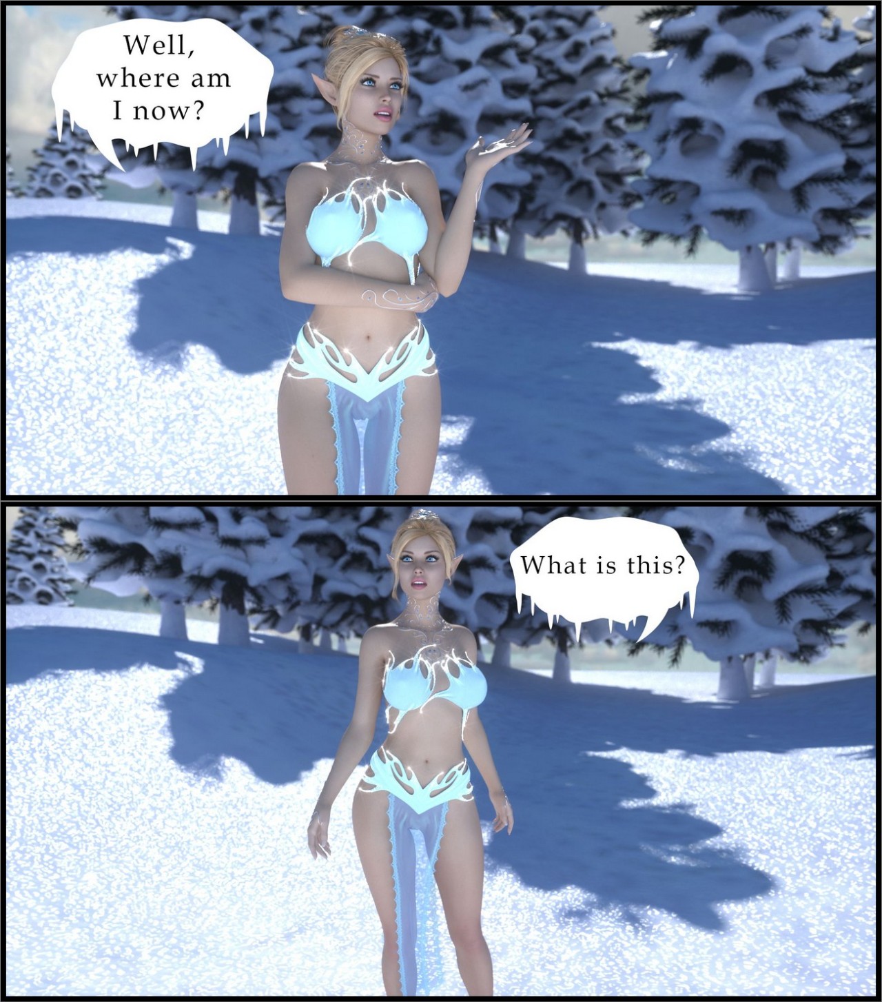 Adventure Of Cataleya: Charms Of The Ice Queen Porn Comic english 04