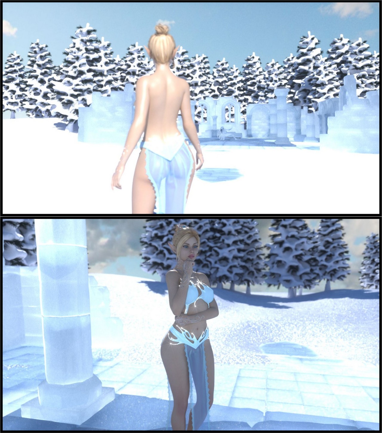 Adventure Of Cataleya: Charms Of The Ice Queen Porn Comic english 05