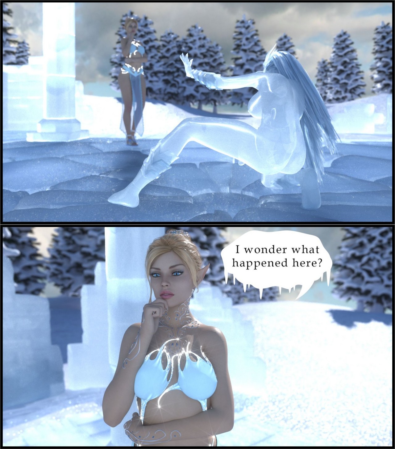 Adventure Of Cataleya: Charms Of The Ice Queen Porn Comic english 06