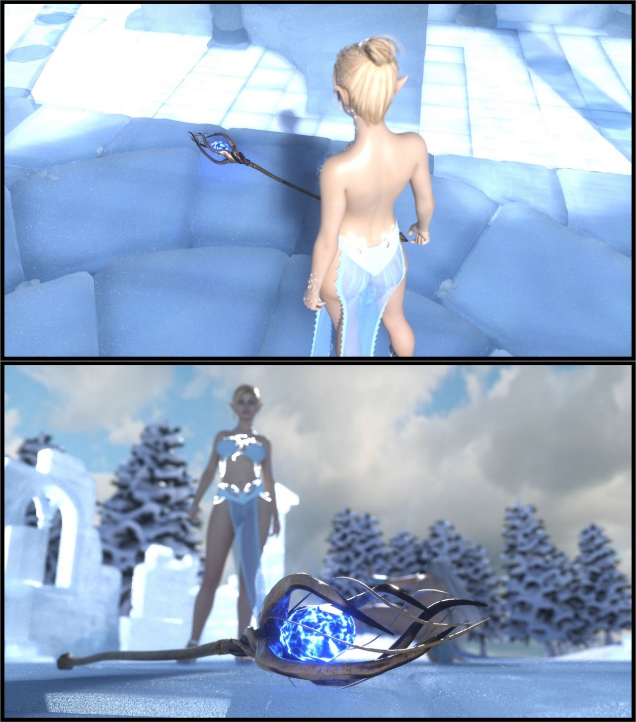 Adventure Of Cataleya: Charms Of The Ice Queen Porn Comic english 07