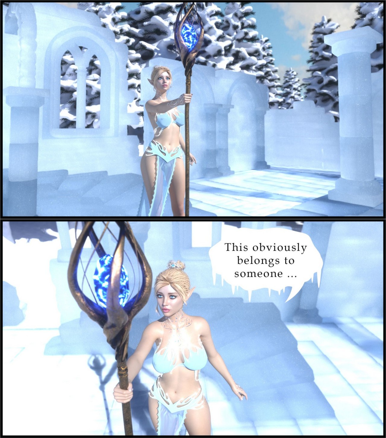 Adventure Of Cataleya: Charms Of The Ice Queen Porn Comic english 08