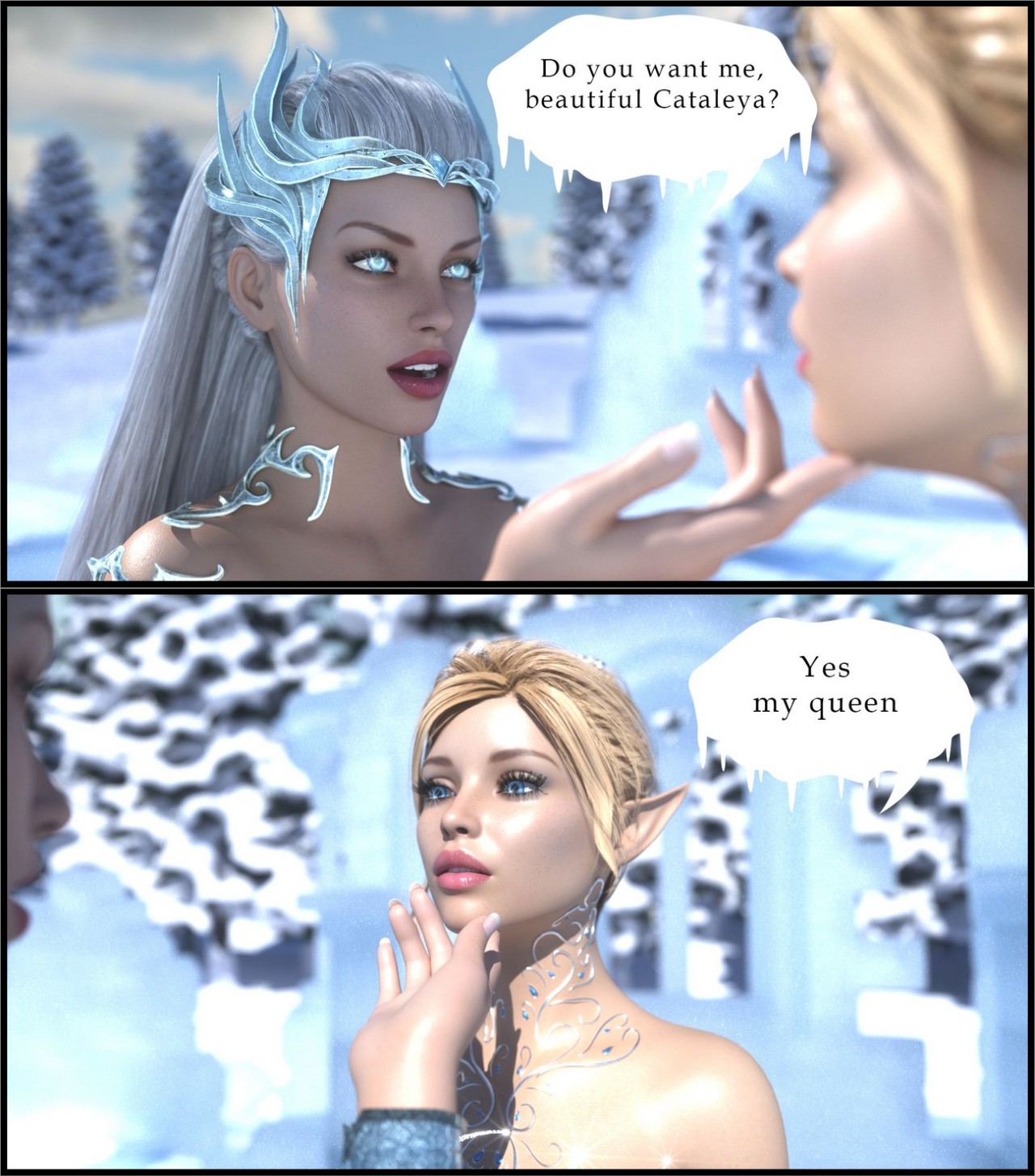 Adventure Of Cataleya: Charms Of The Ice Queen Porn Comic english 14