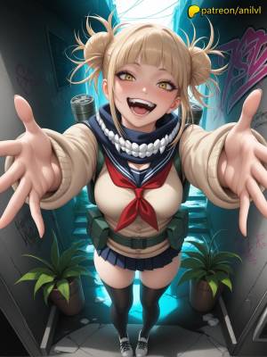 AI Generated: Himiko Toga Porn Comic english 01