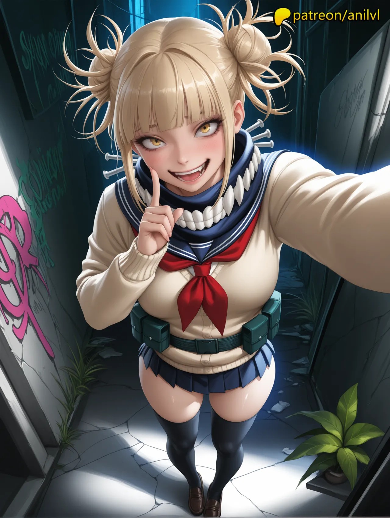 AI Generated: Himiko Toga Porn Comic english 02