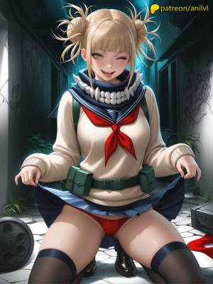 AI Generated: Himiko Toga Porn Comic english 08