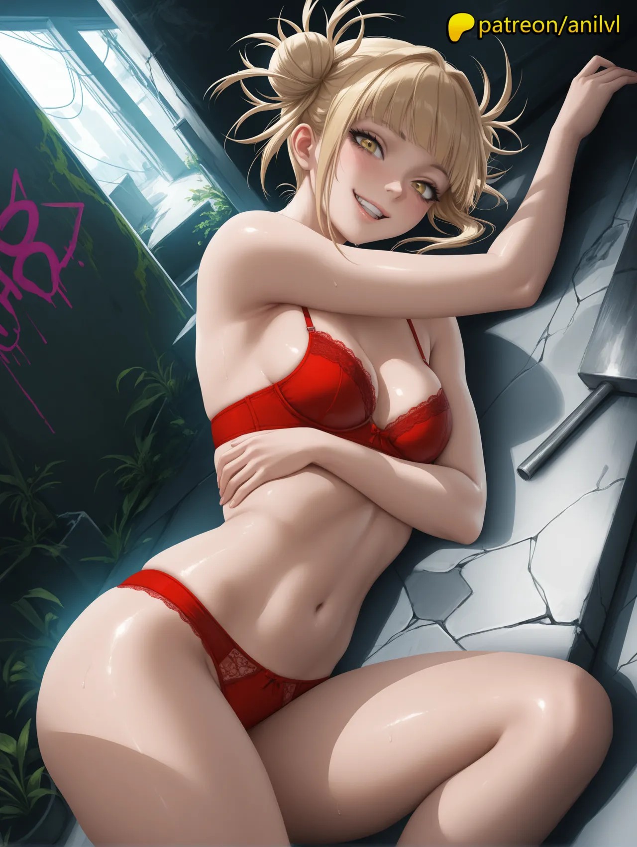 AI Generated: Himiko Toga Porn Comic english 10