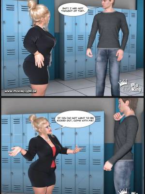 An Insatiable School Principle Part 2: Amnesia - Samira Porn Comic english 04