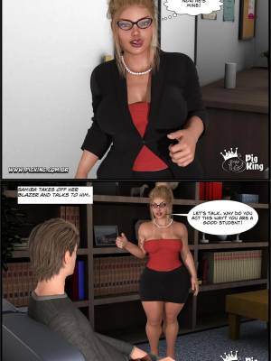 An Insatiable School Principle Part 2: Amnesia - Samira Porn Comic english 07