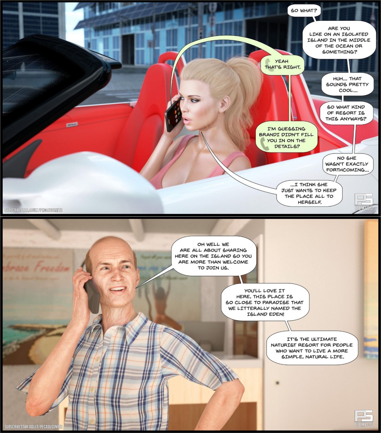 Au Naturel Part 8 Porn Comic english 46