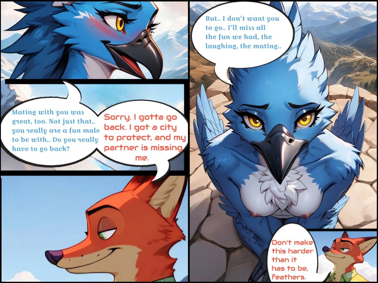 Birds Of a Feather Porn Comic english 39