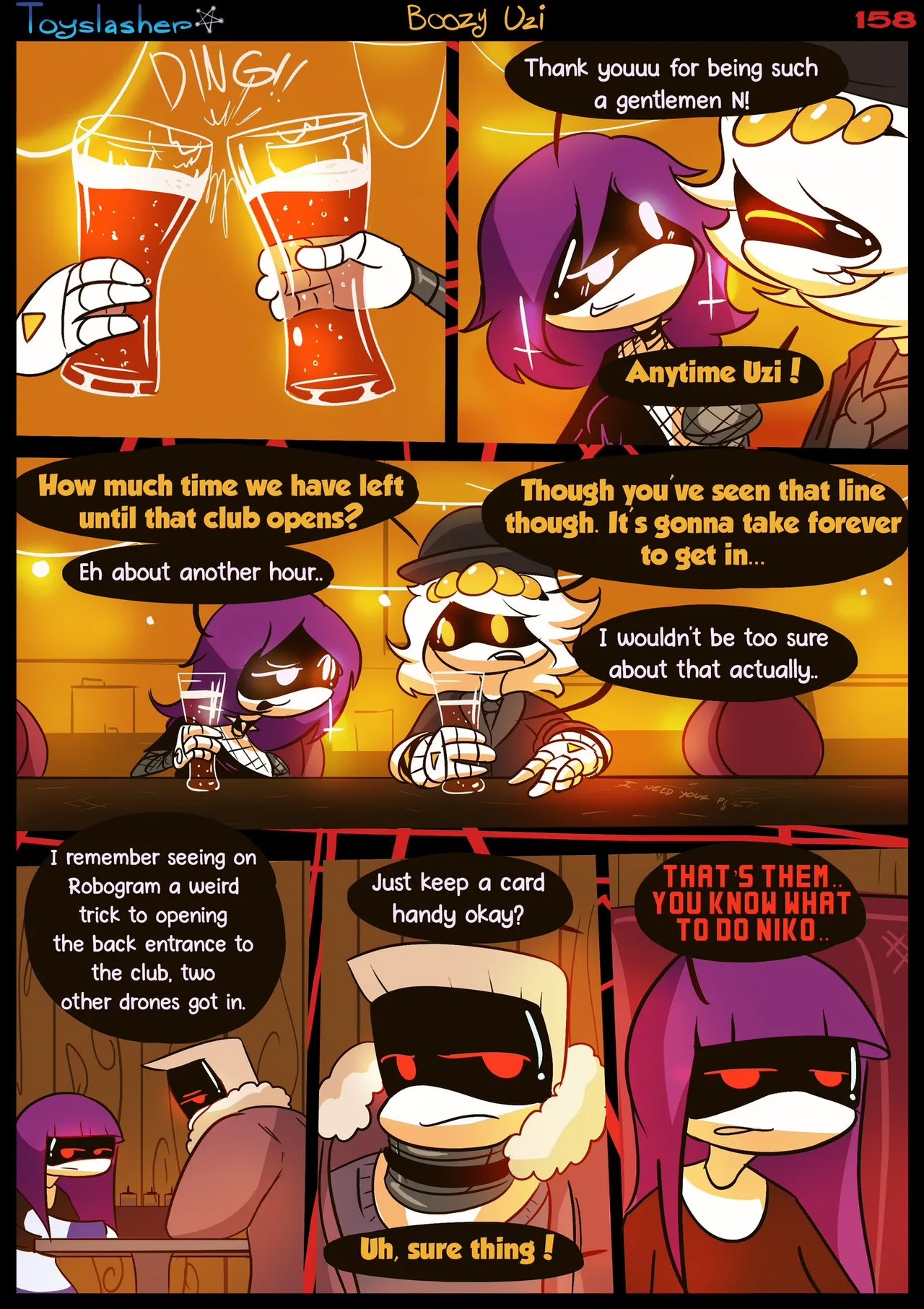 Boozy Uzi! Part 2 Porn Comic english 102