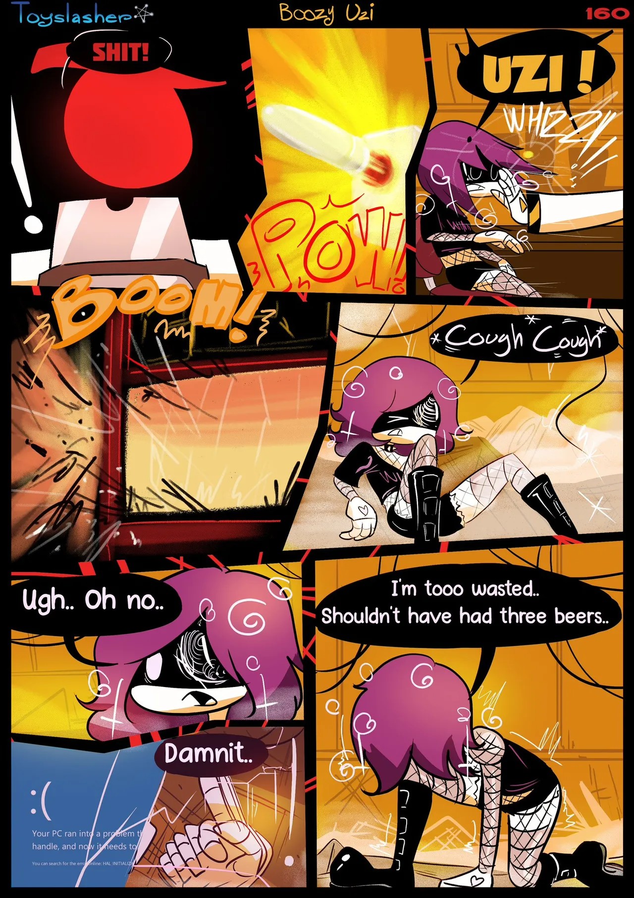 Boozy Uzi! Part 2 Porn Comic english 104