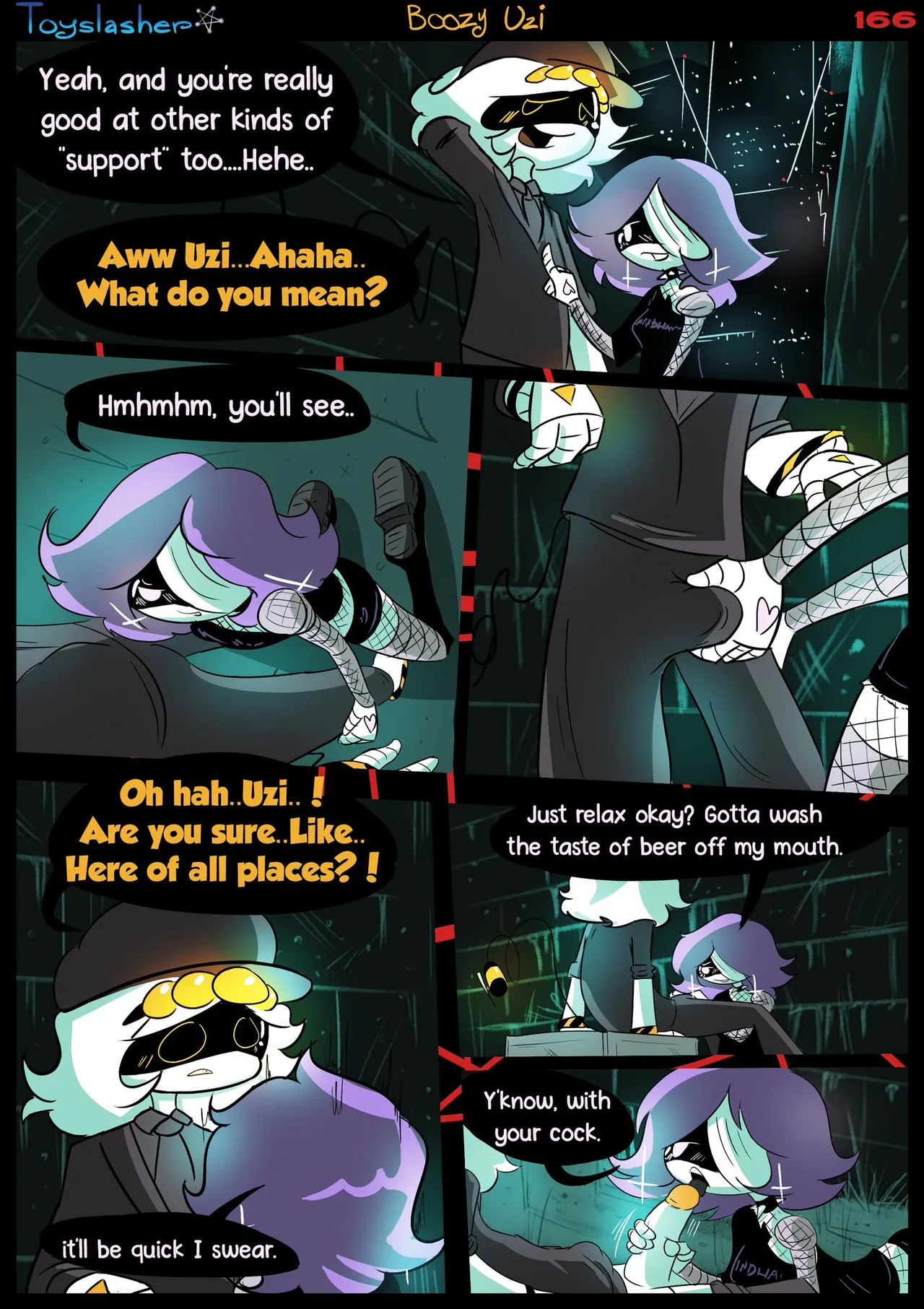 Boozy Uzi! Part 2 Porn Comic english 110