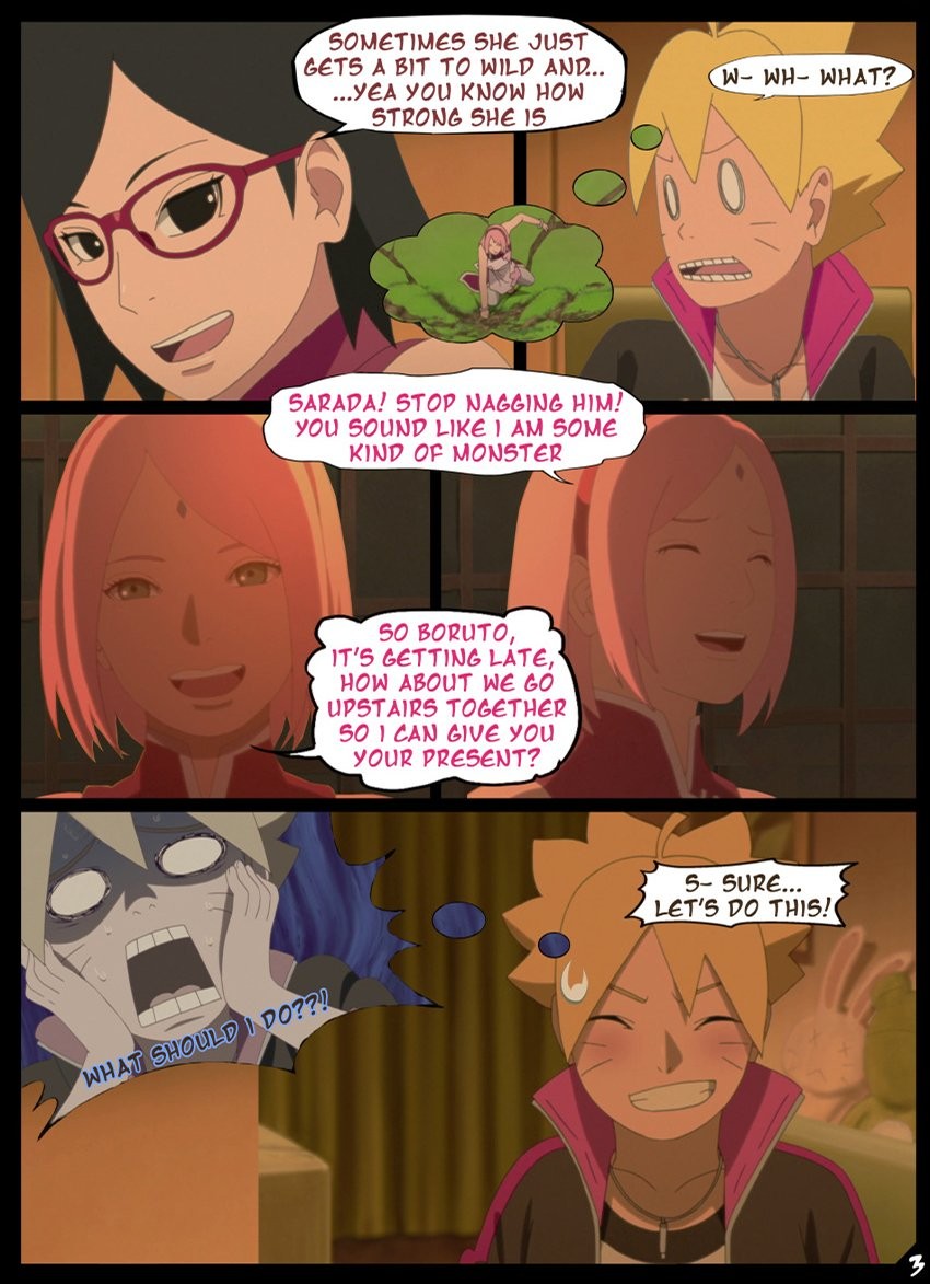 Boruto's Birthday Clash Porn Comic english 04