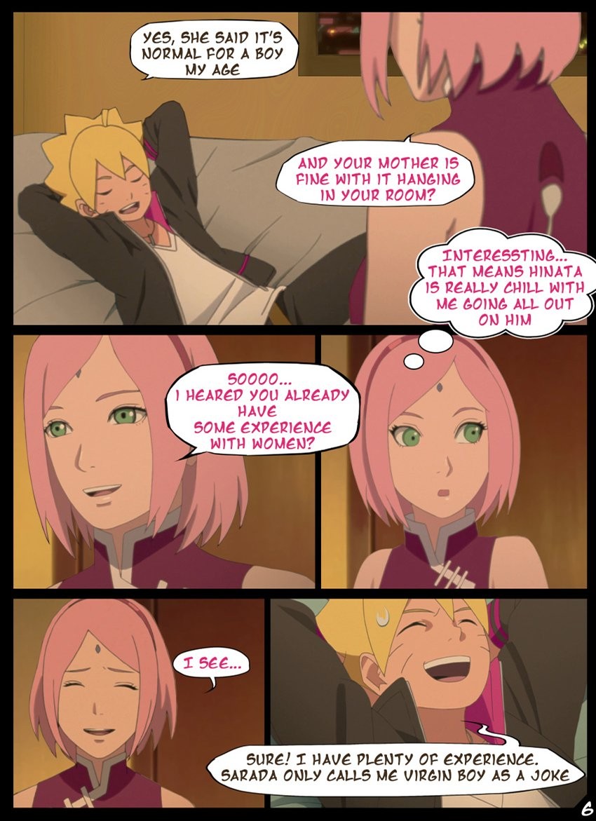 Boruto's Birthday Clash Porn Comic english 07