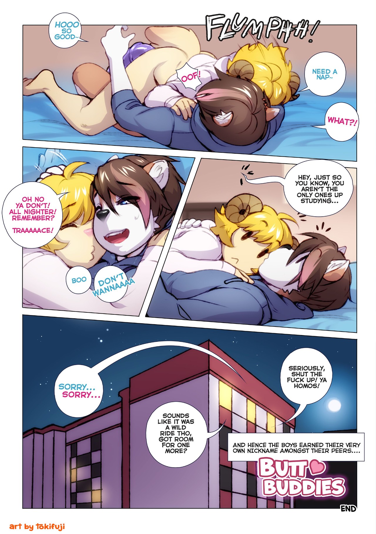 Butt Buddies Porn Comic english 16