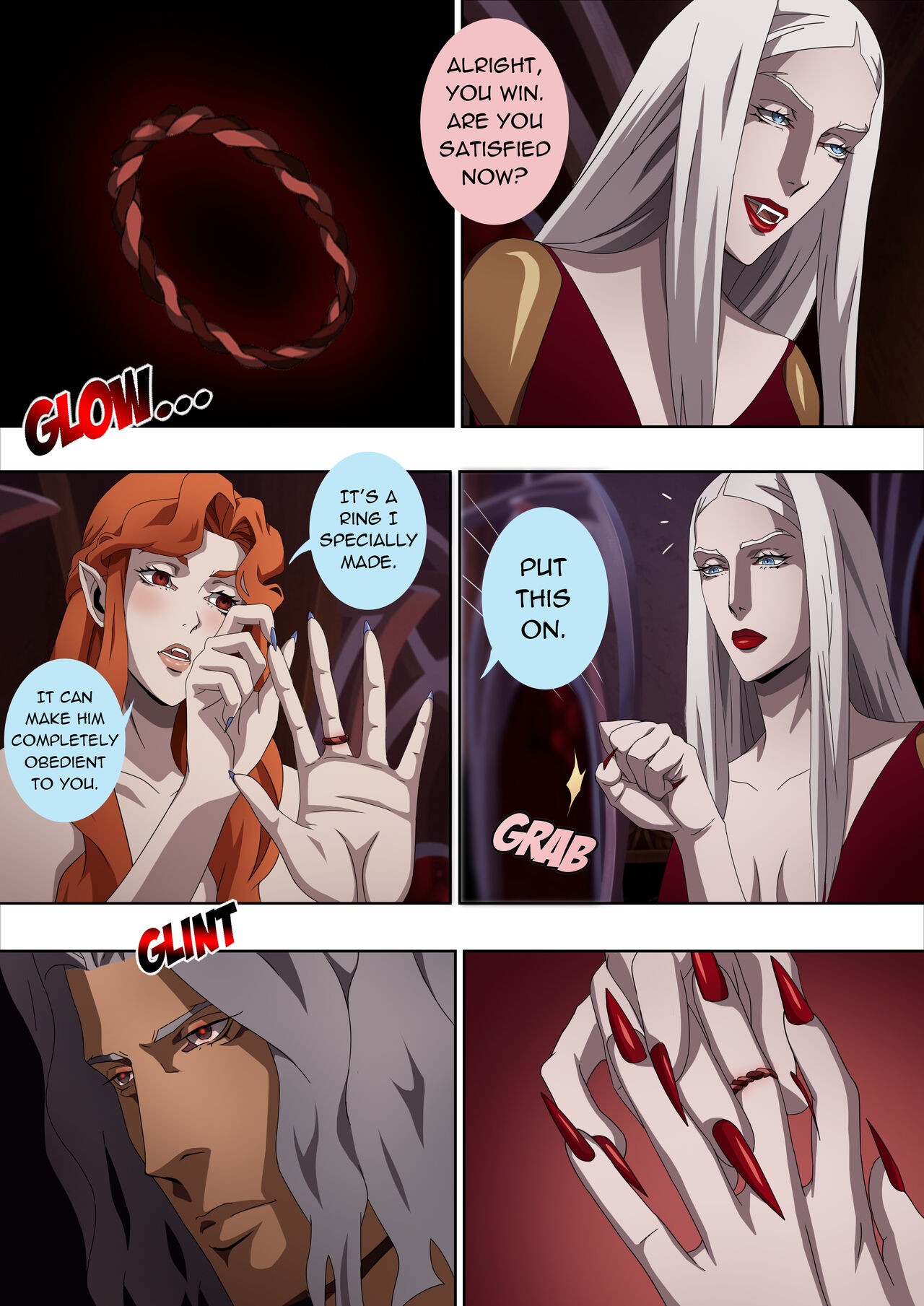 Castlevania Part 1 & Part 2 Porn Comic english 51