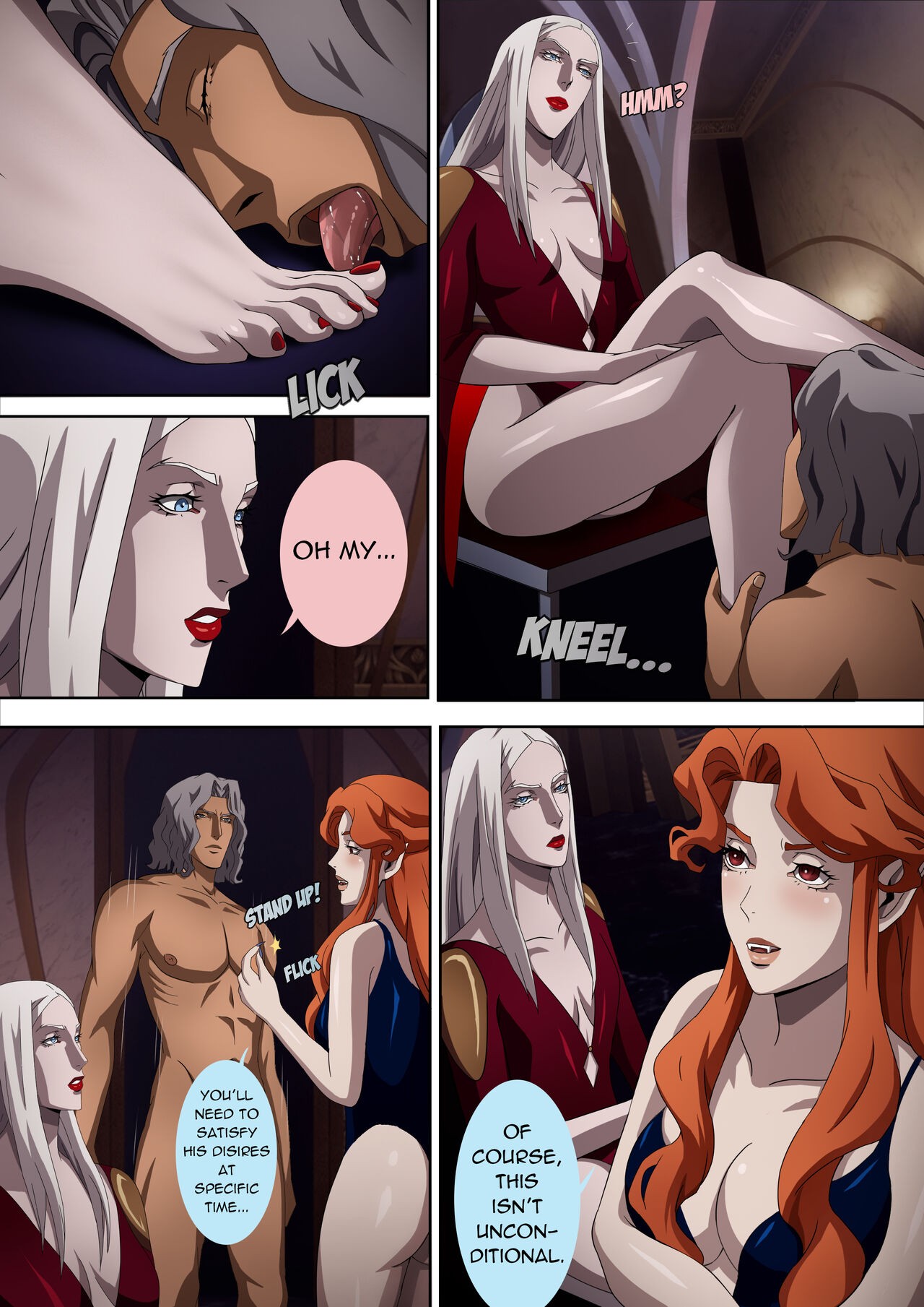 Castlevania Part 1 & Part 2 Porn Comic english 52