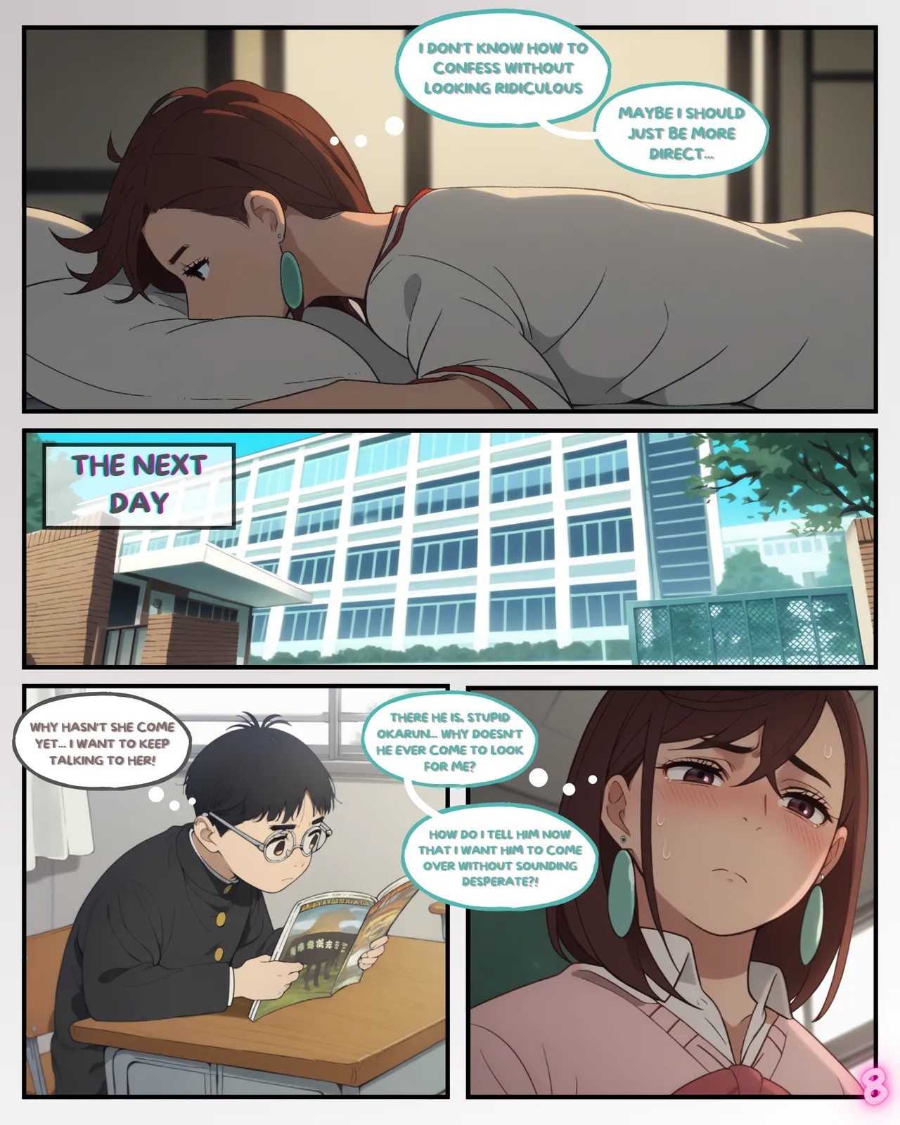 DanDaDan Recovered Penis Porn Comic english 09