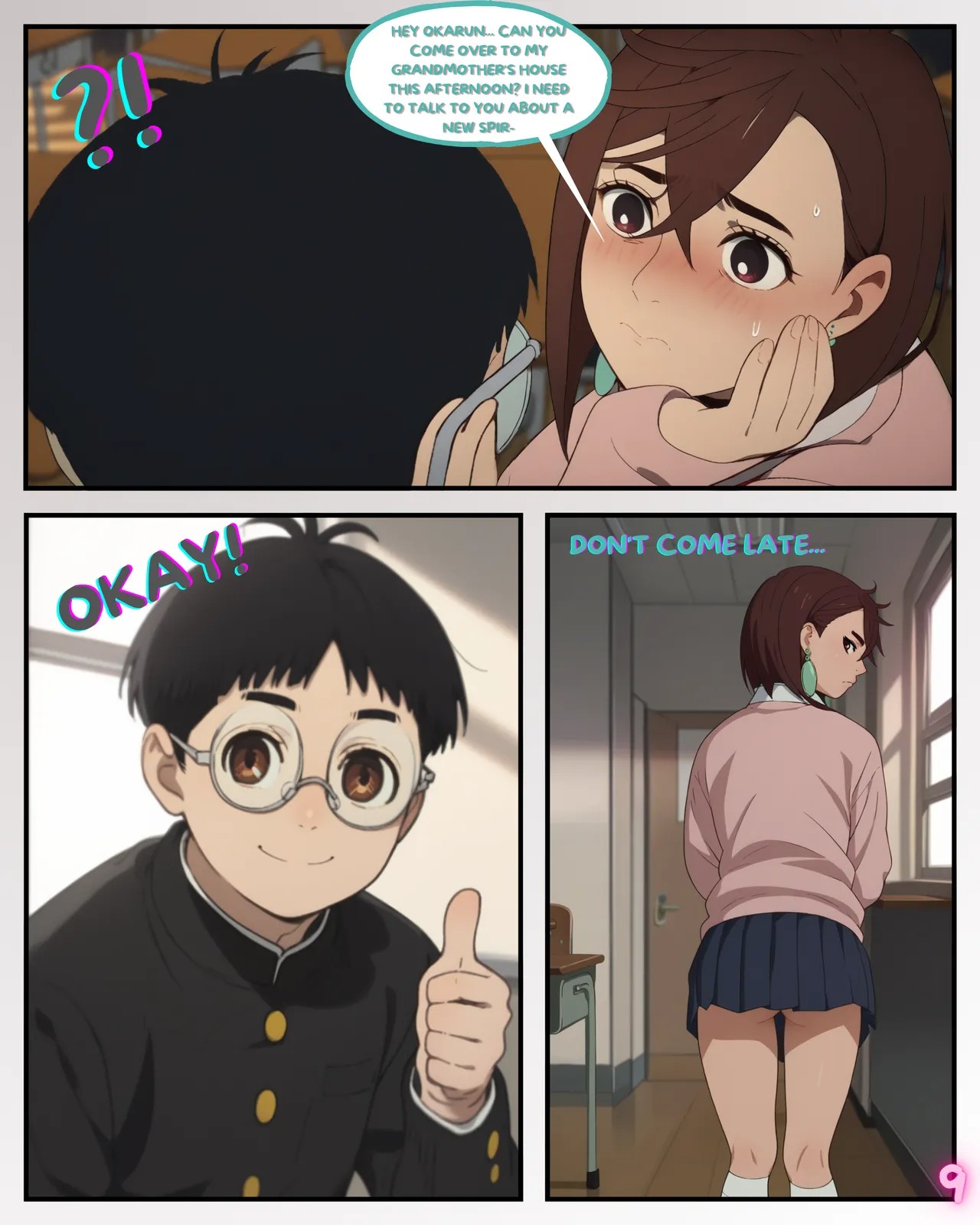 DanDaDan Recovered Penis Porn Comic english 10