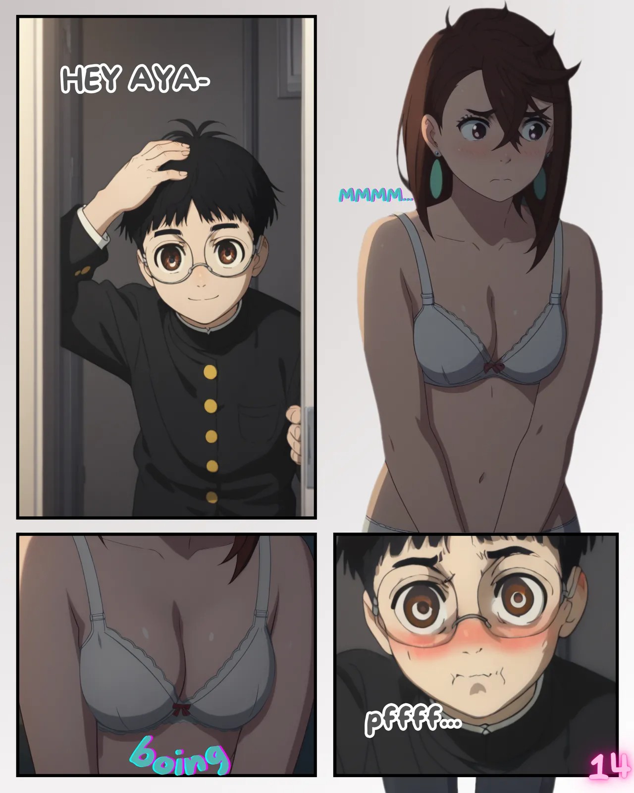DanDaDan Recovered Penis Porn Comic english 15