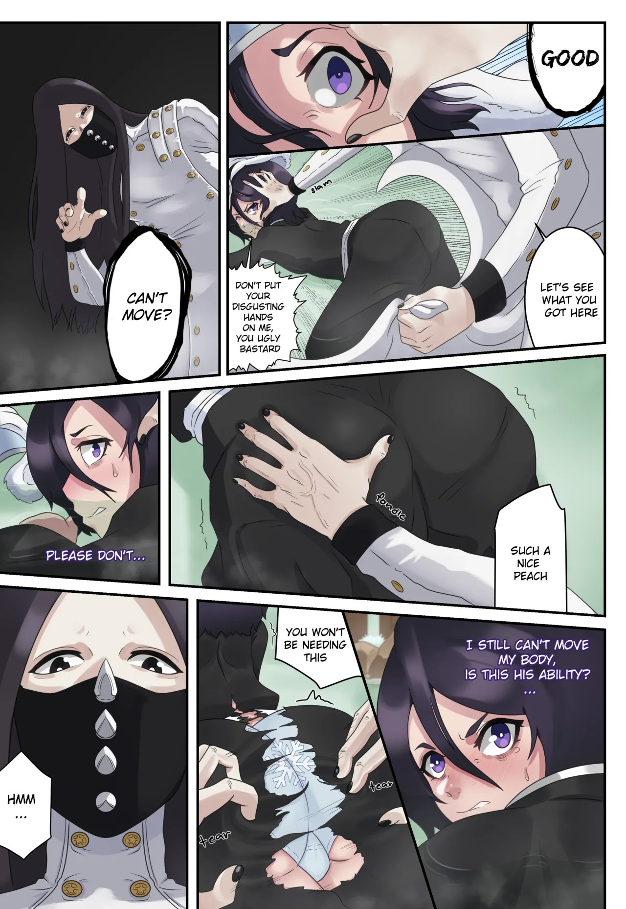 Fear Rear Here: Rukia x As Nodt Porn Comic english 02