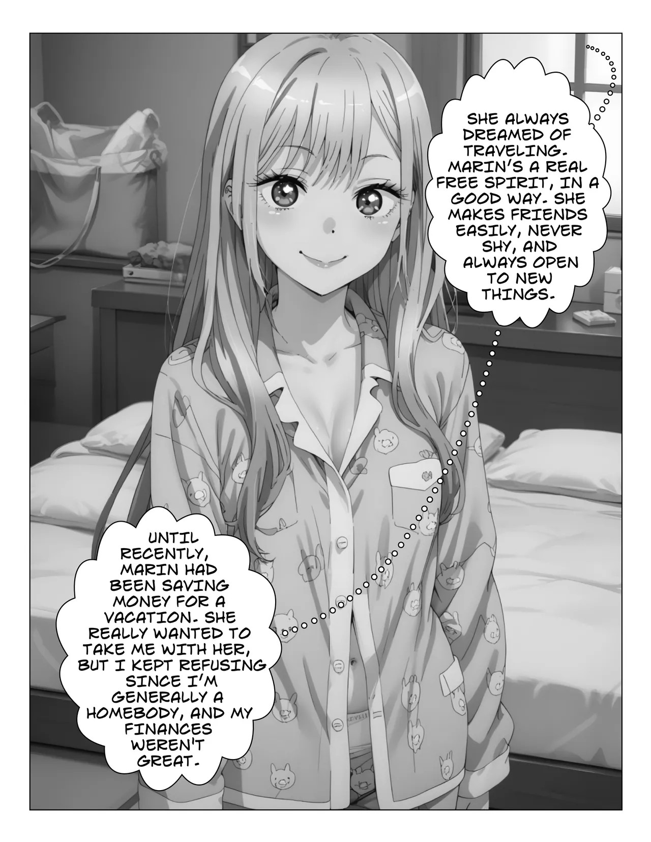 Girlfriend On Vacation Porn Comic english 04