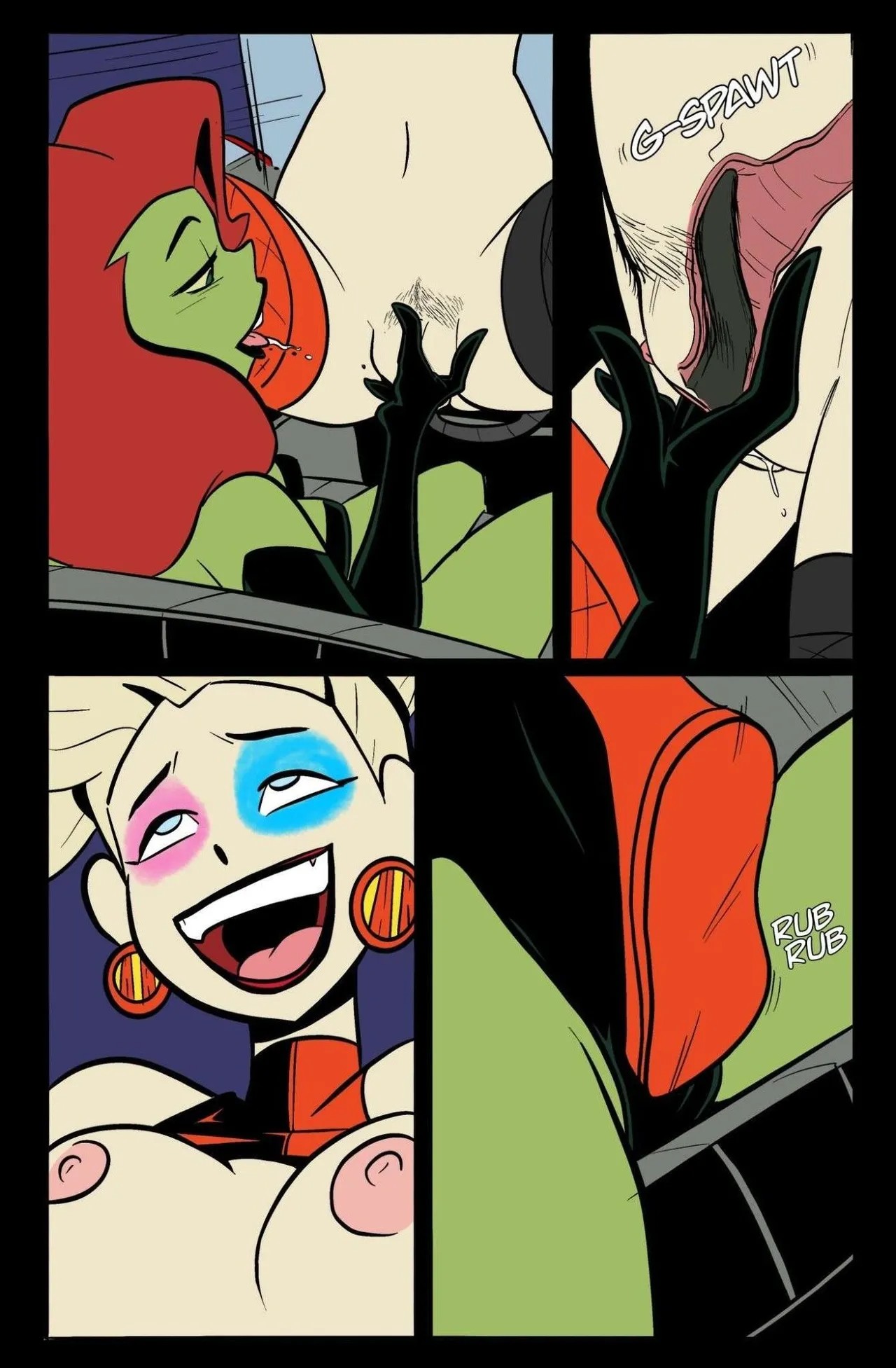 Harley/Ivy: Getaway Porn Comic english 06