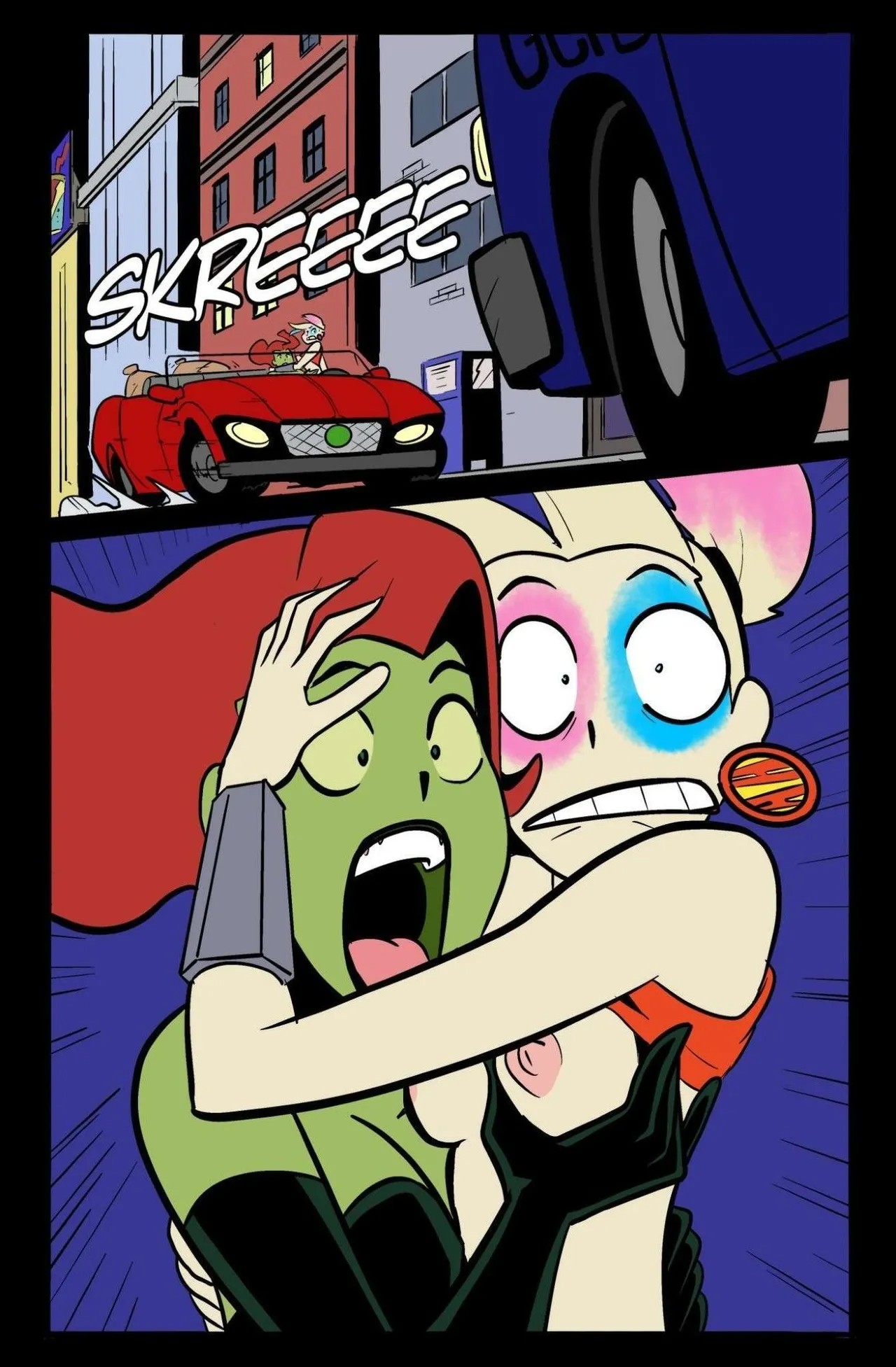 Harley/Ivy: Getaway Porn Comic english 08