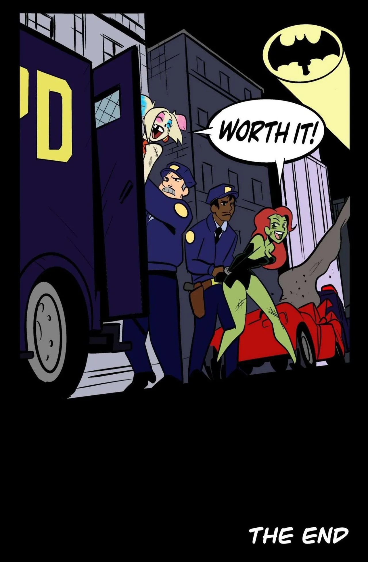 Harley/Ivy: Getaway Porn Comic english 10