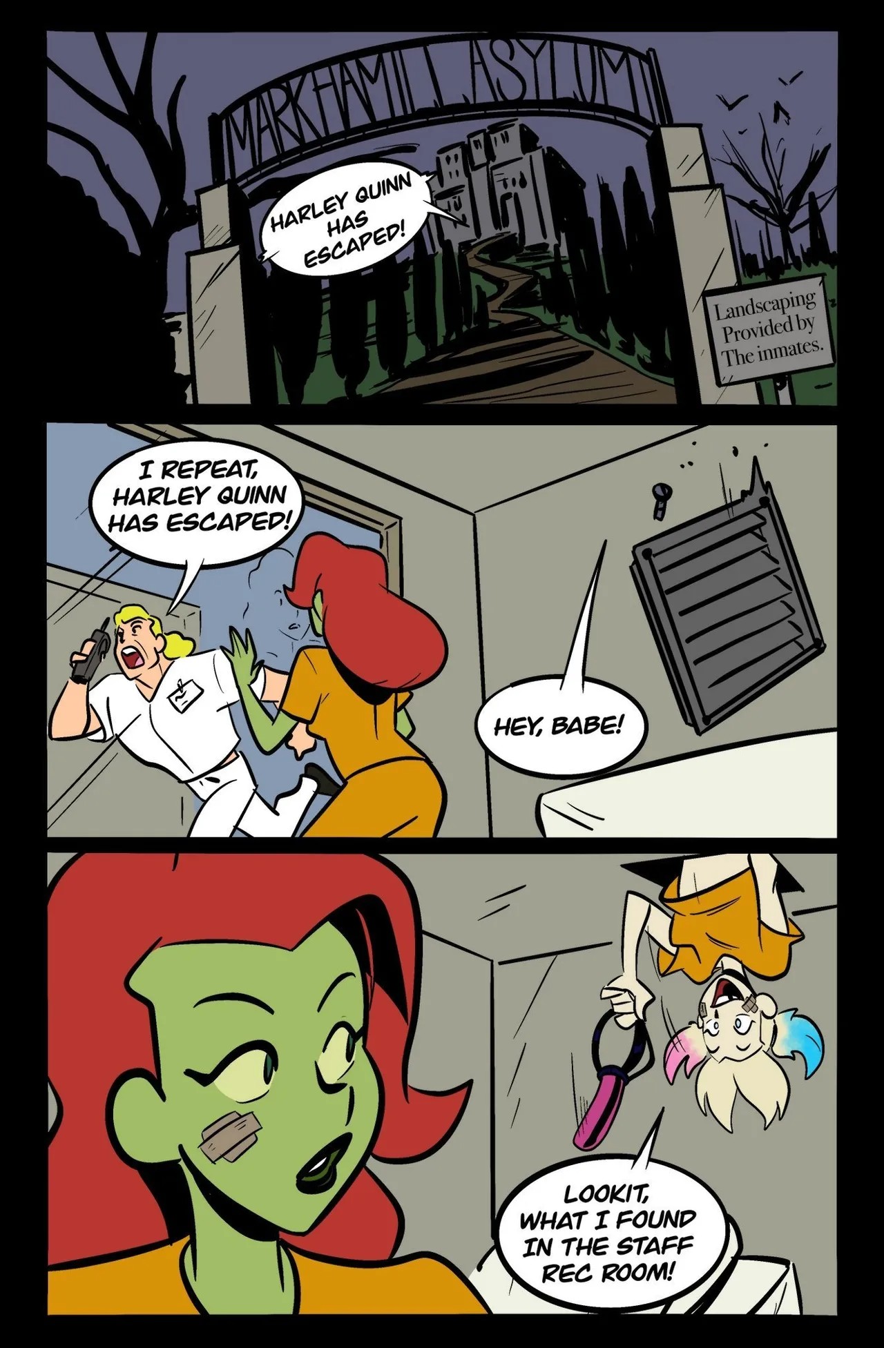 Harley/Ivy: Getaway Porn Comic english 11