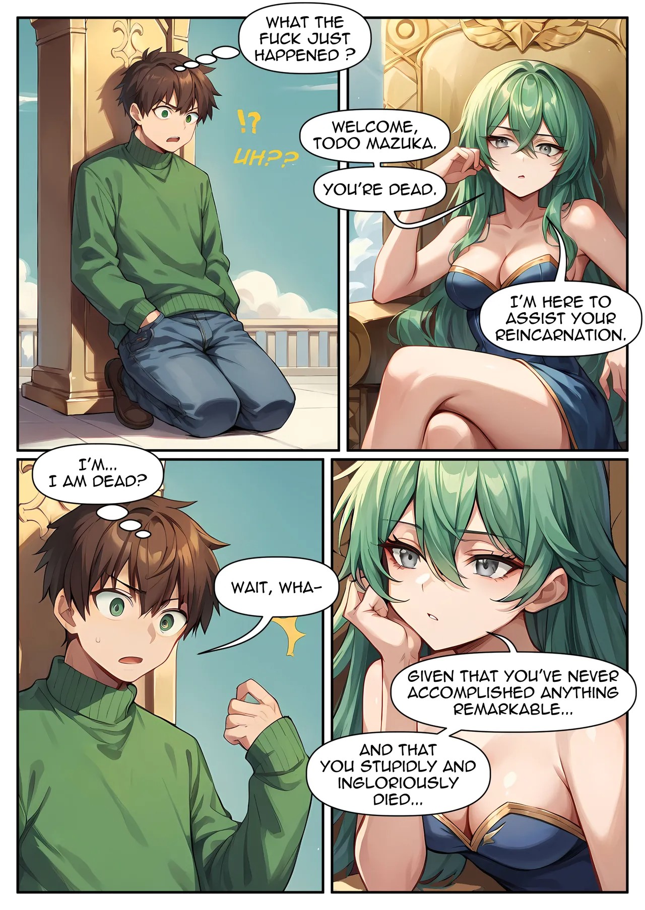 How To Be a Hero: Part One Porn Comic english 04