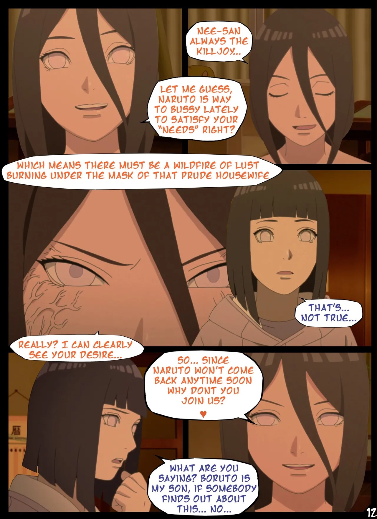 Hyuga New Year's Bash Porn Comic english 13