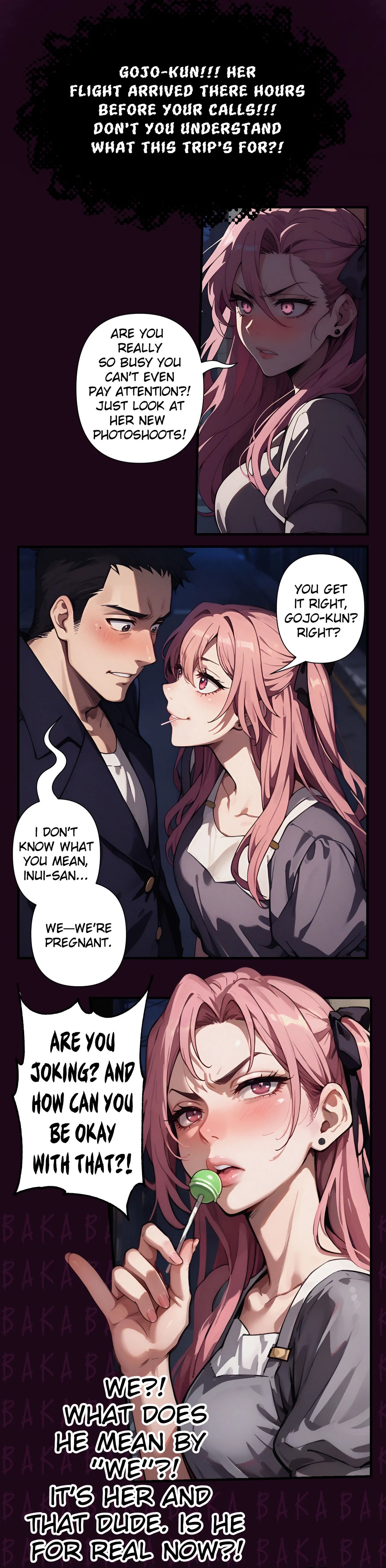 I Kinda Cheated On My Useless Darling Part 3 Porn Comic english 42