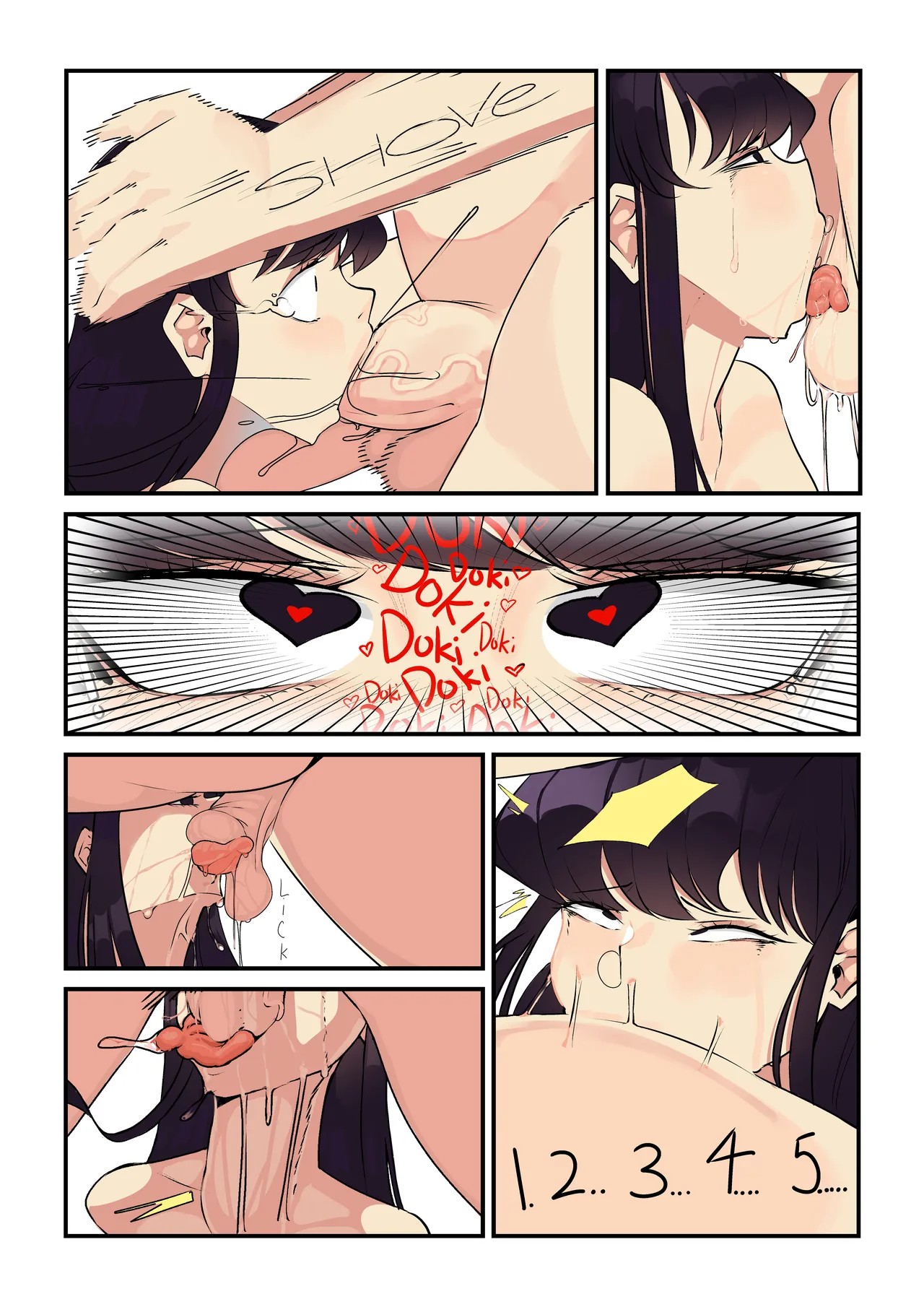 Komi Can Salivate!! Porn Comic english 05