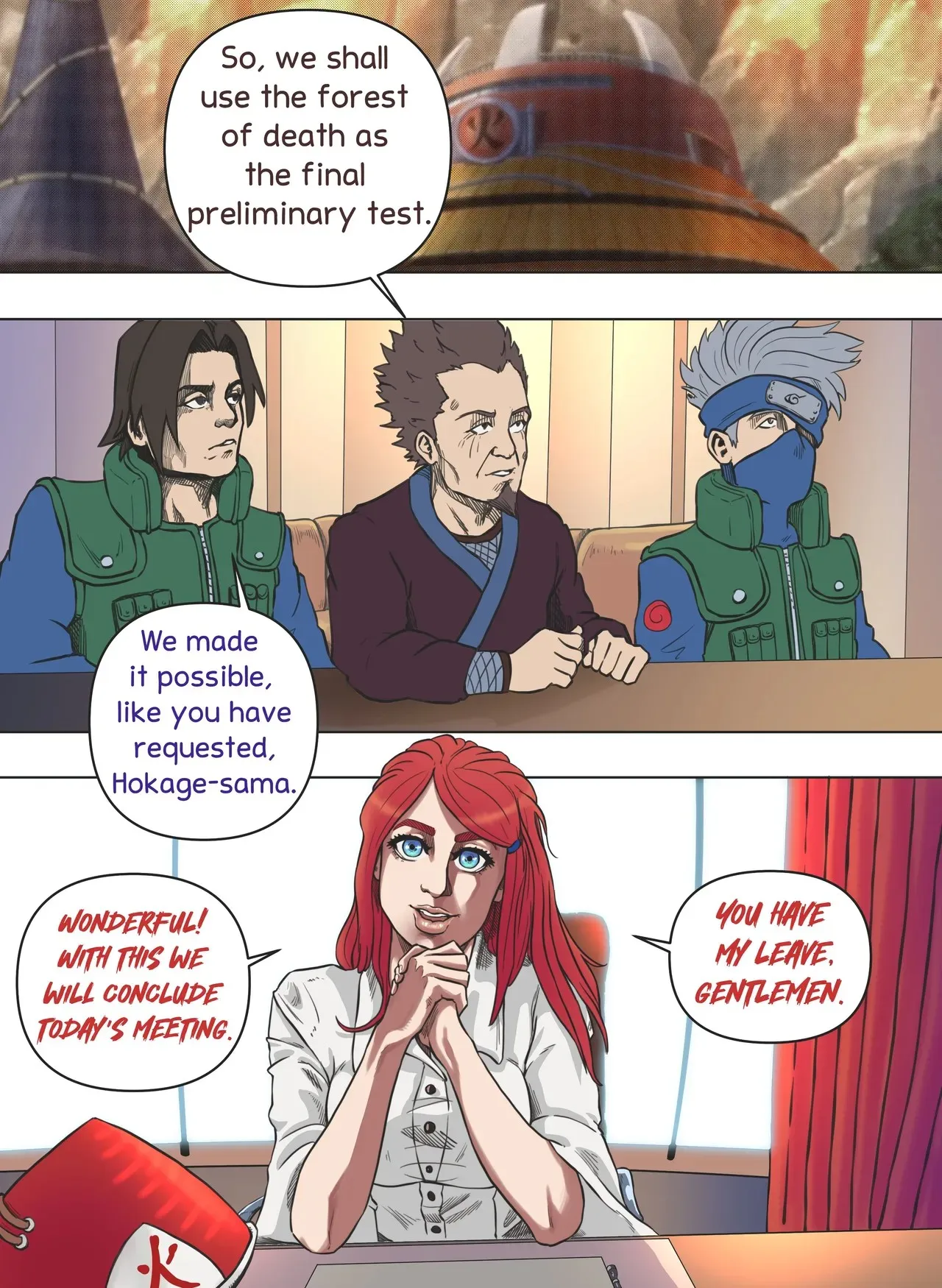 Kushina the Fifth Hokage finds forbidden pleasure