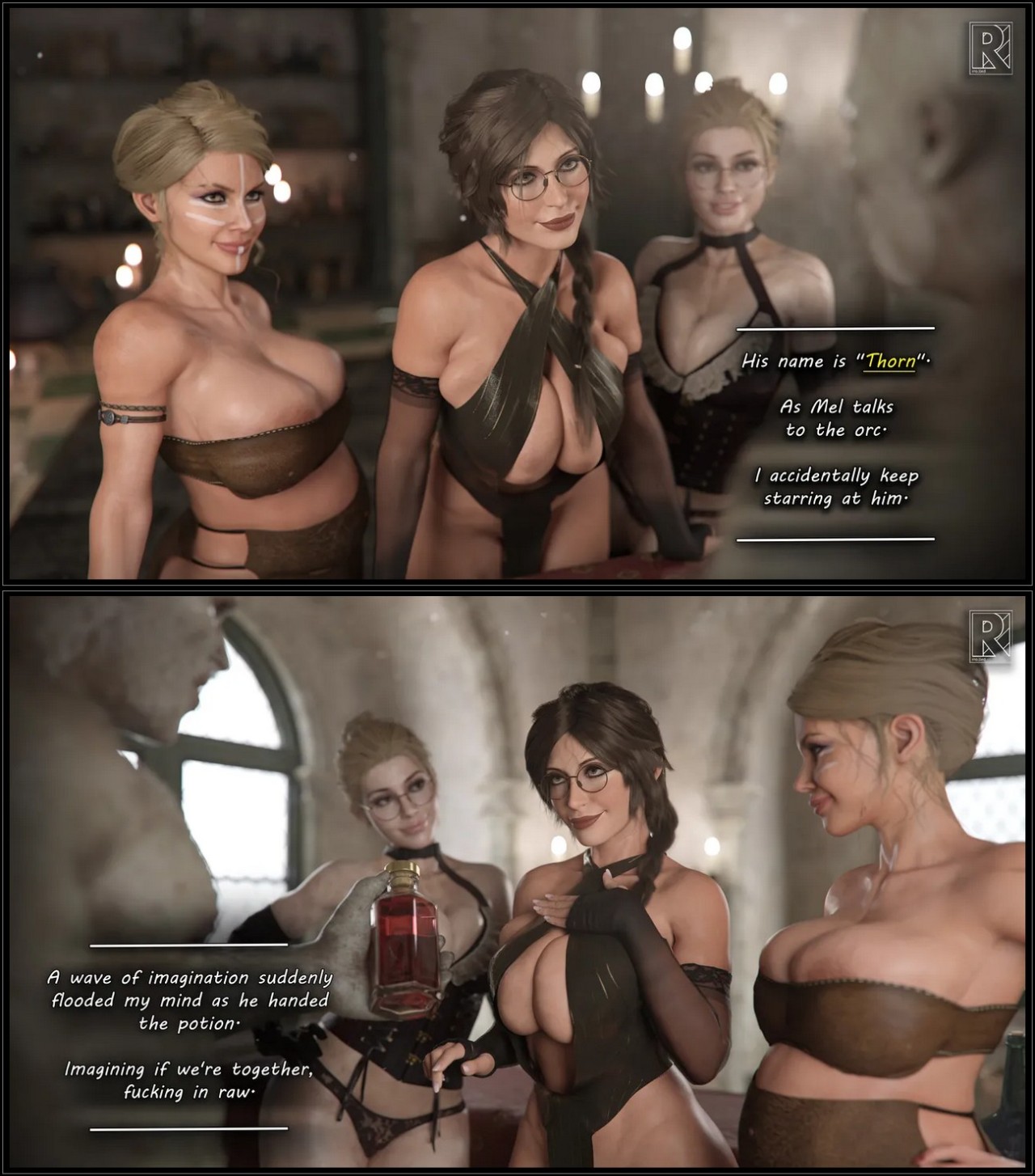 Lara's Lustful Adventure Part 5 Porn Comic english 06