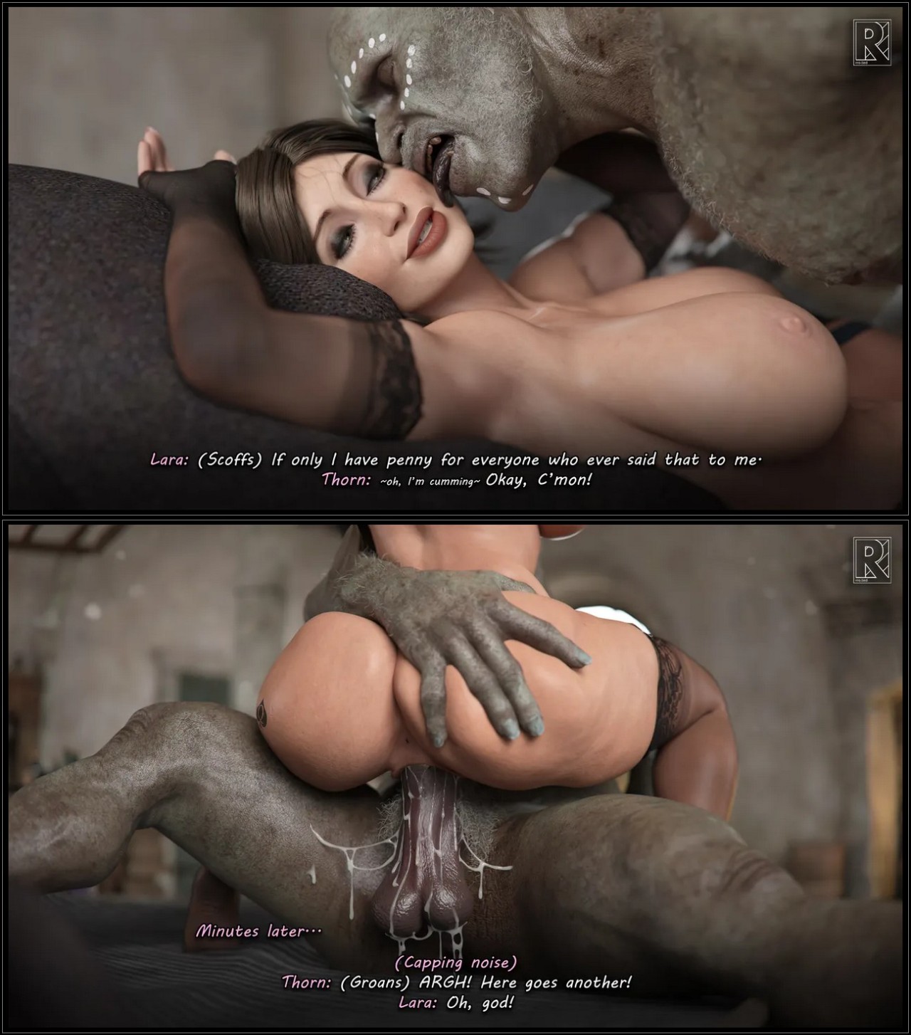 Lara's Lustful Adventure Part 5 Porn Comic english 27