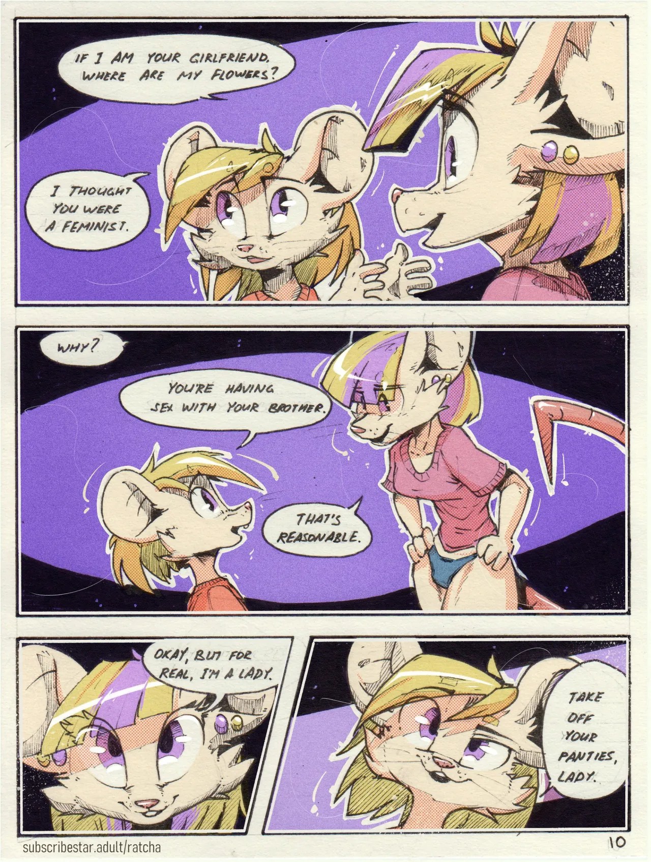 Lavender Coffee Porn Comic english 10