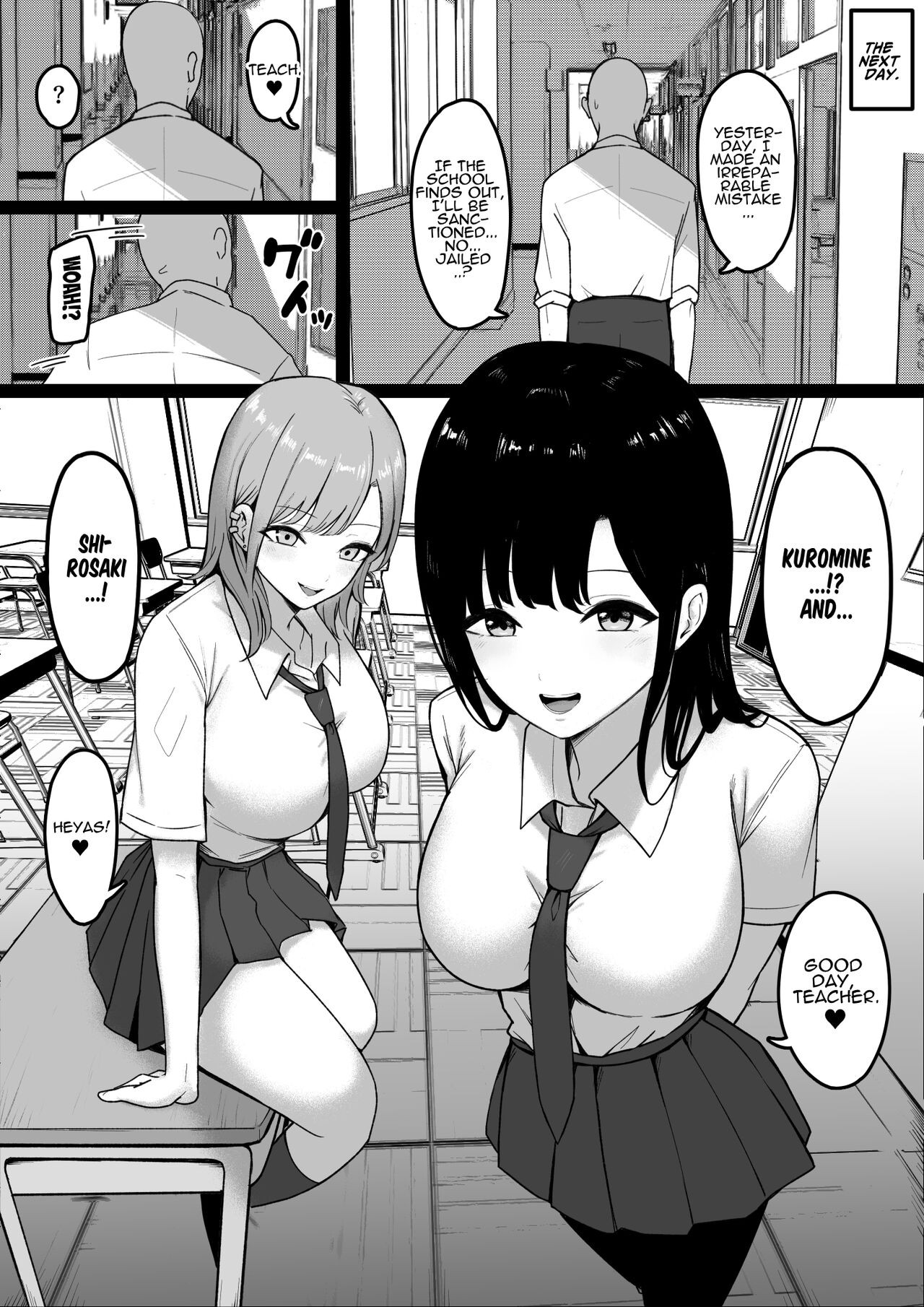 Lewd Students Porn Comic english 15