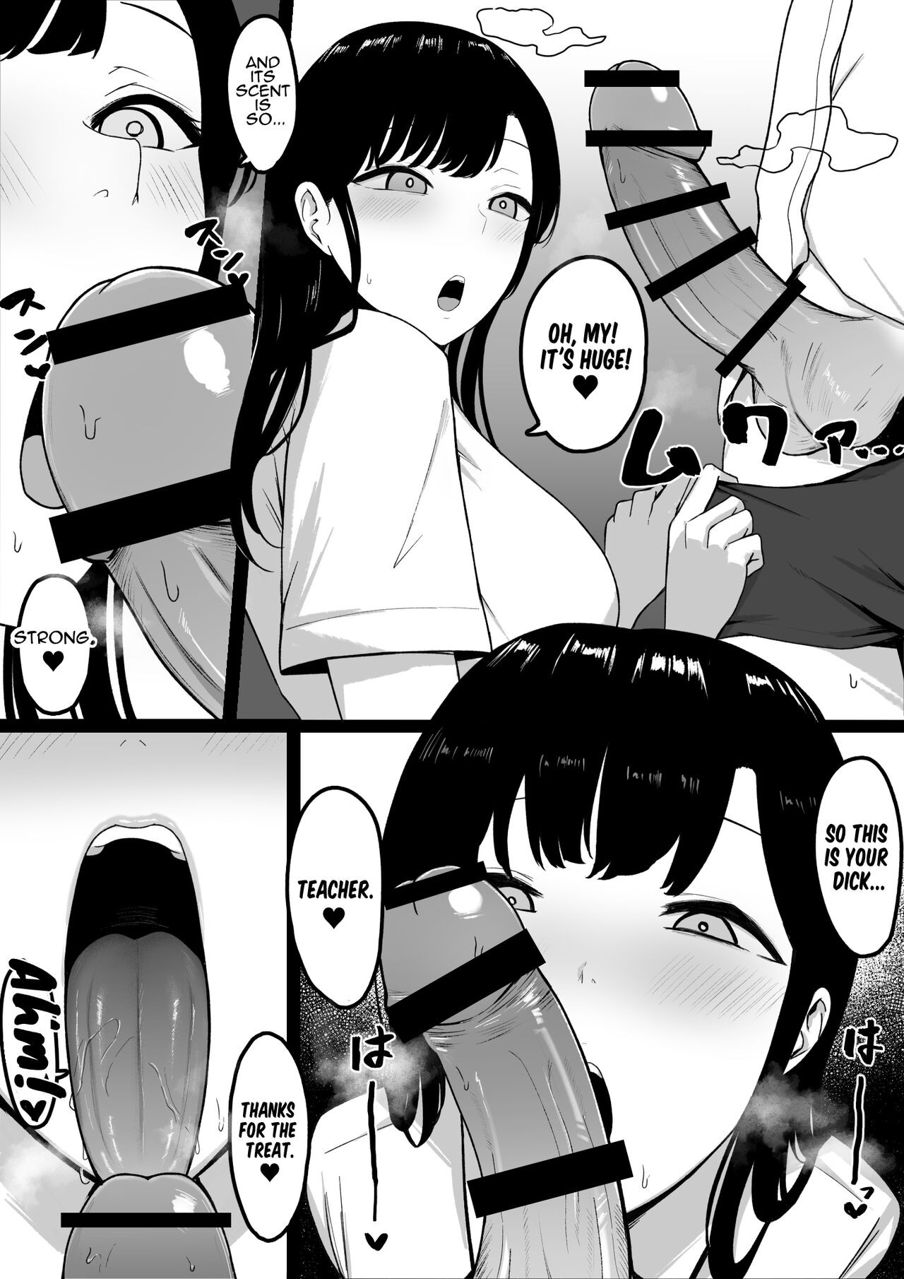 Lewd Students Porn Comic english 18