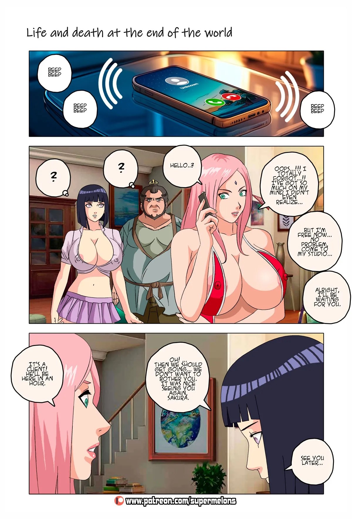 Life And Death At The End Of The World Porn Comic english 21