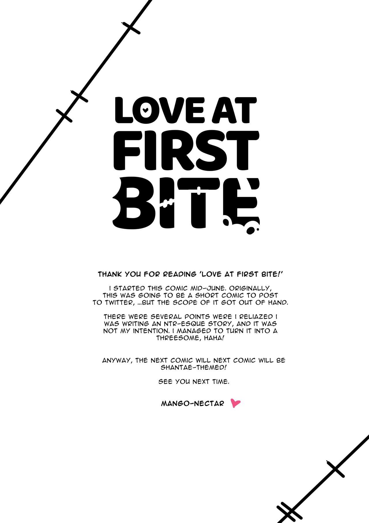 Love At First Bite Porn Comic english 36